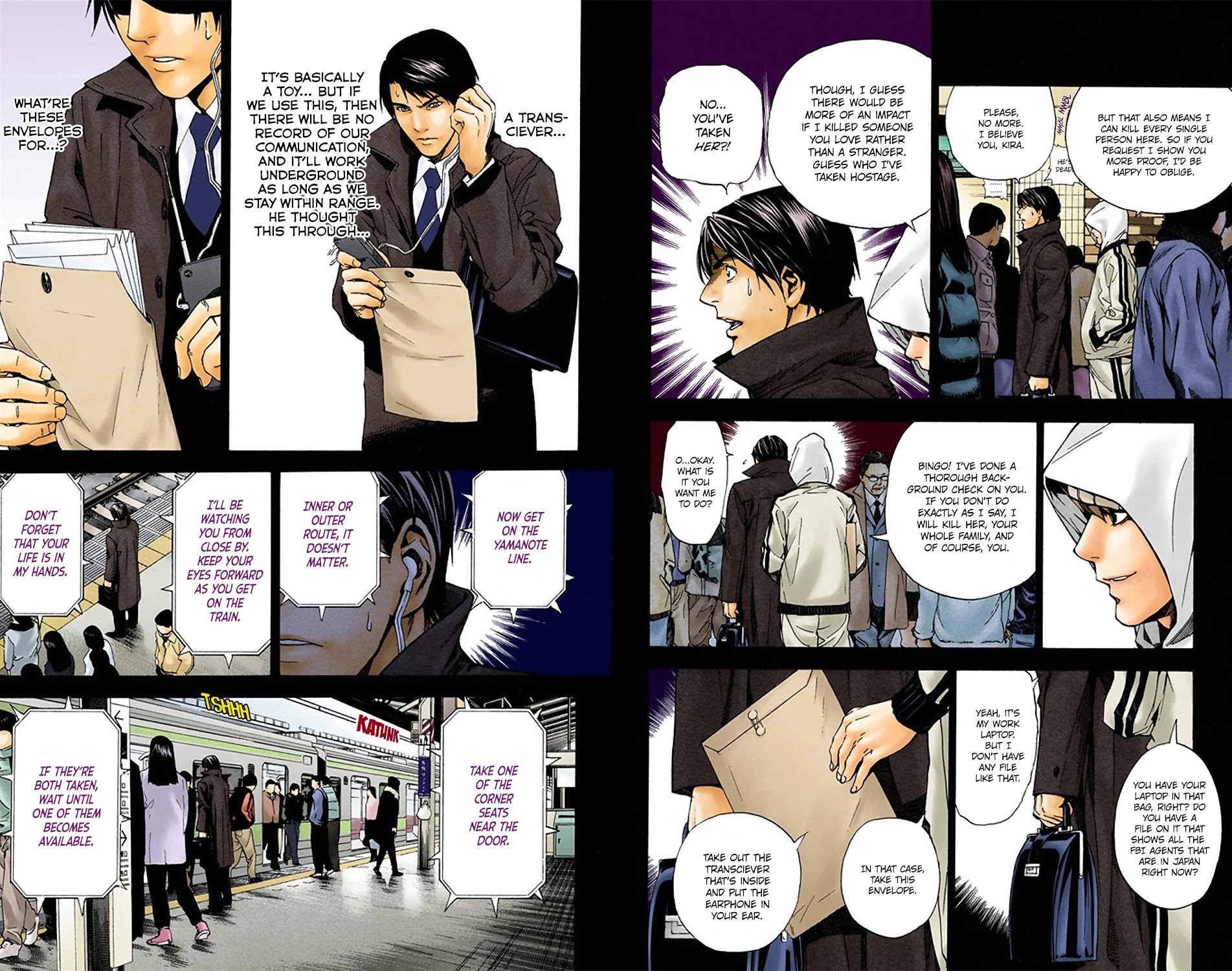 Death Note [Colored Edition] Chapter 9 page 6 - Chapter 9: Slots (Official Color Scans)
