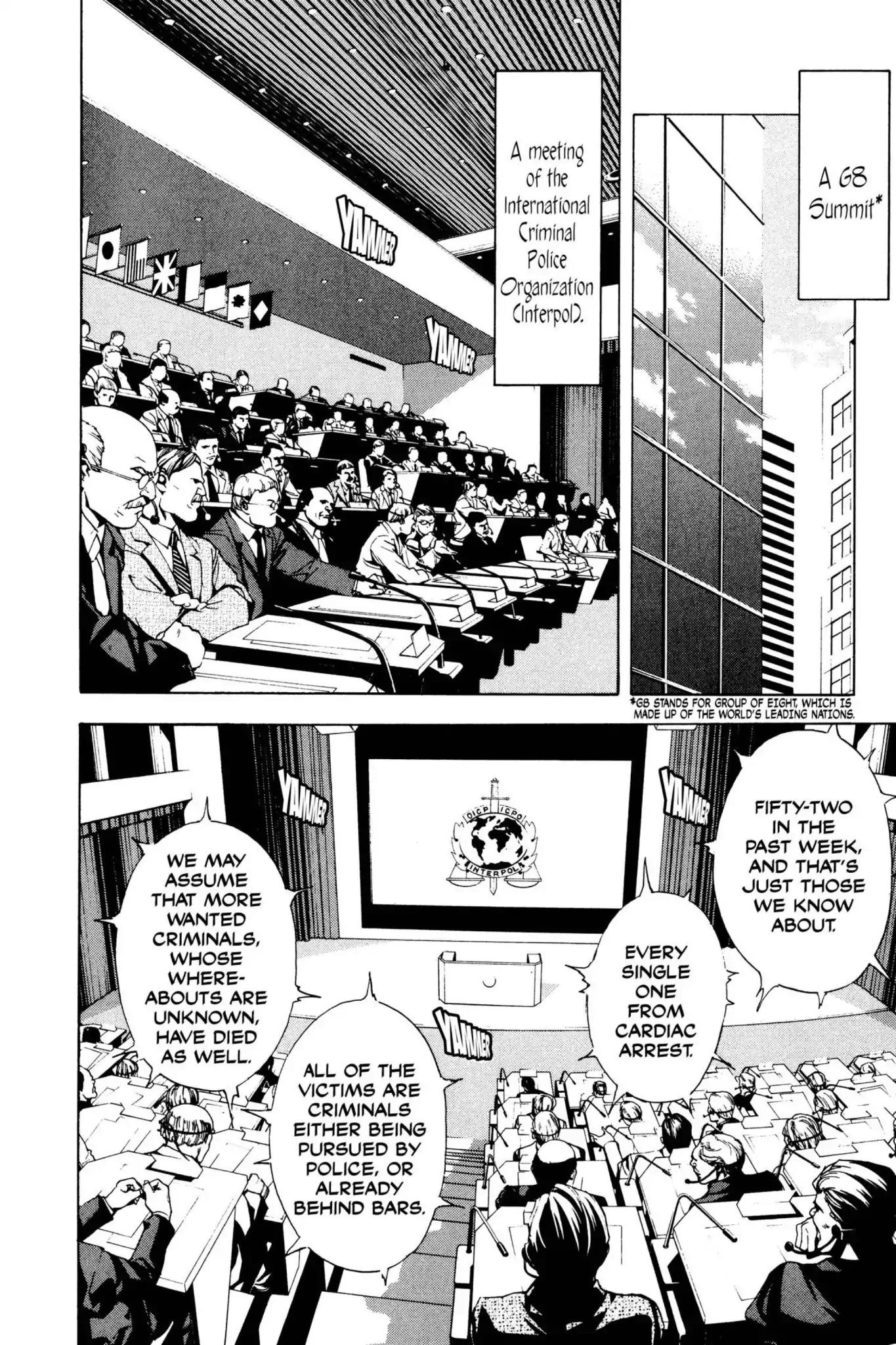 Death Note manga, chapter 1, page 51 of 53