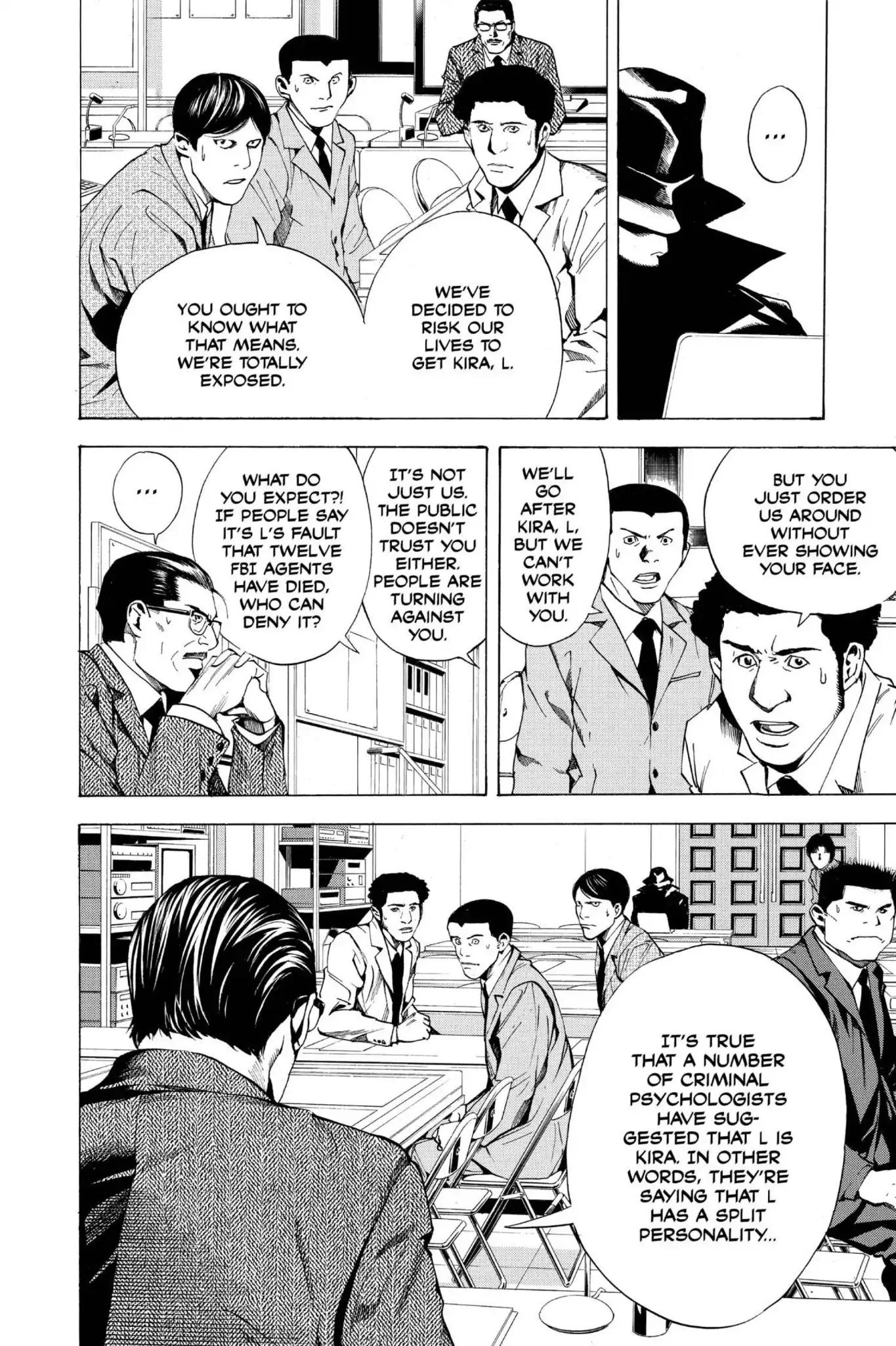 Death Note manga, chapter 10, page 10 of 24