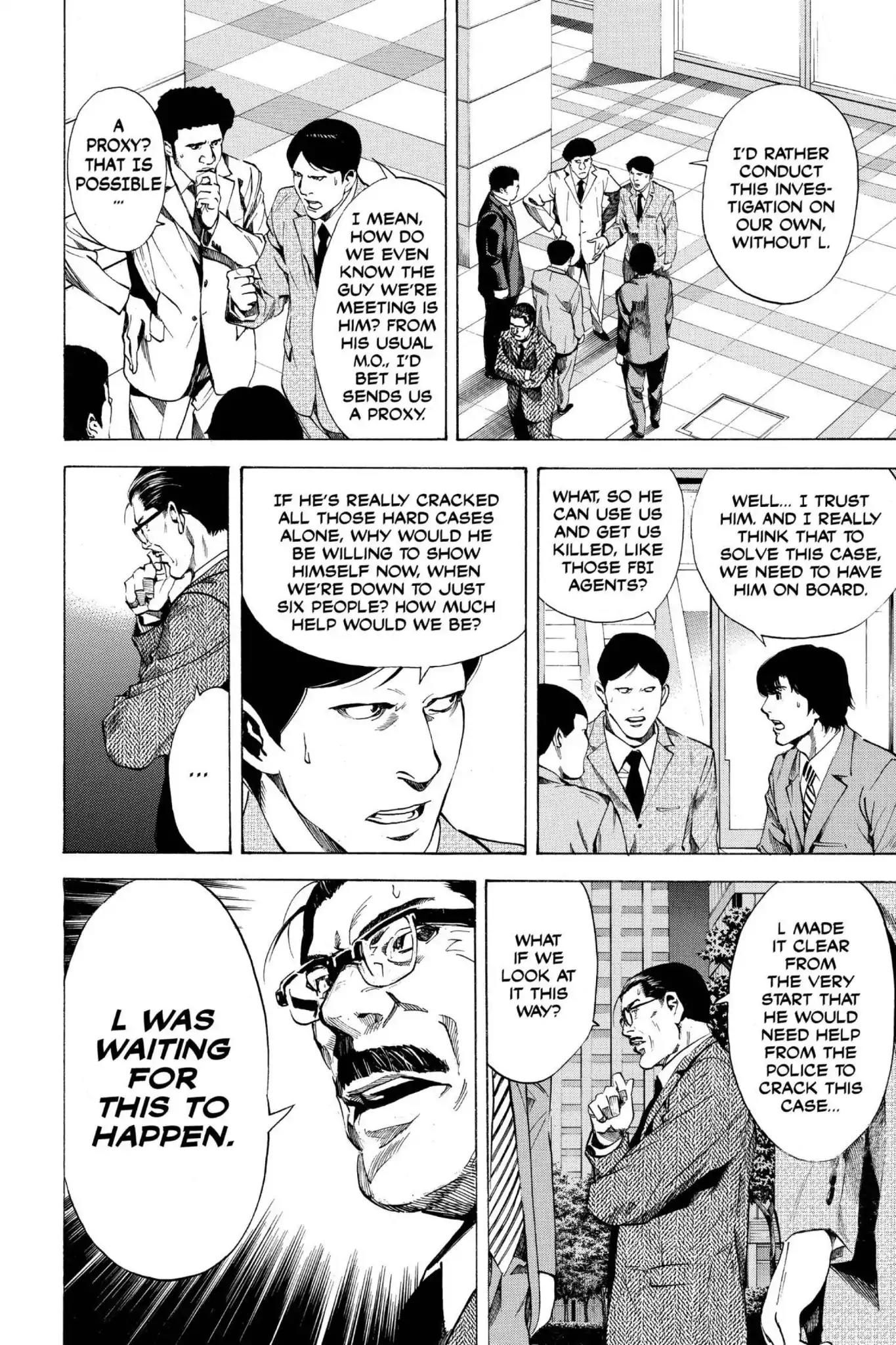 Death Note manga, chapter 10, page 14 of 24