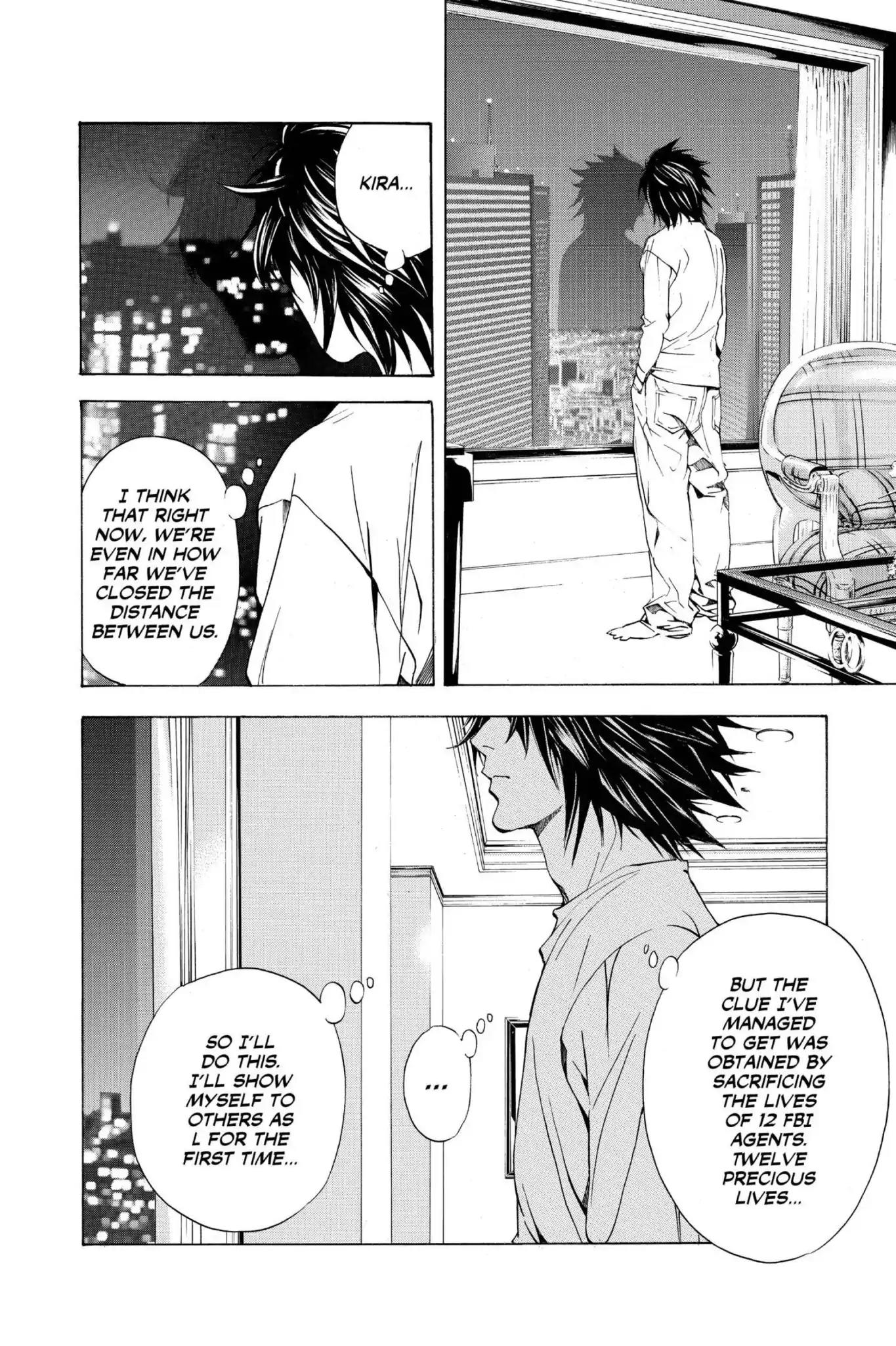 Death Note manga, chapter 10, page 18 of 24