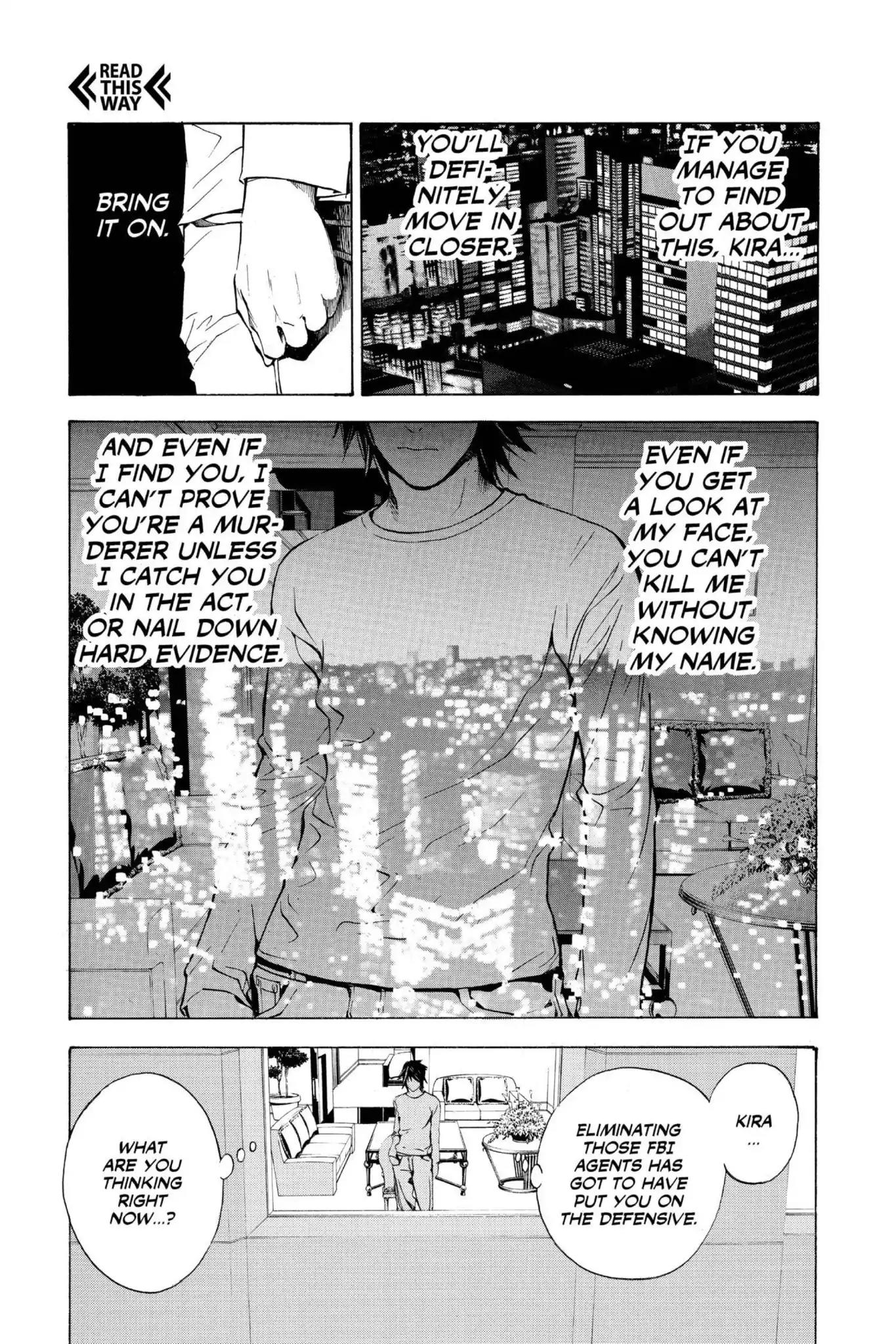 Death Note manga, chapter 10, page 19 of 24