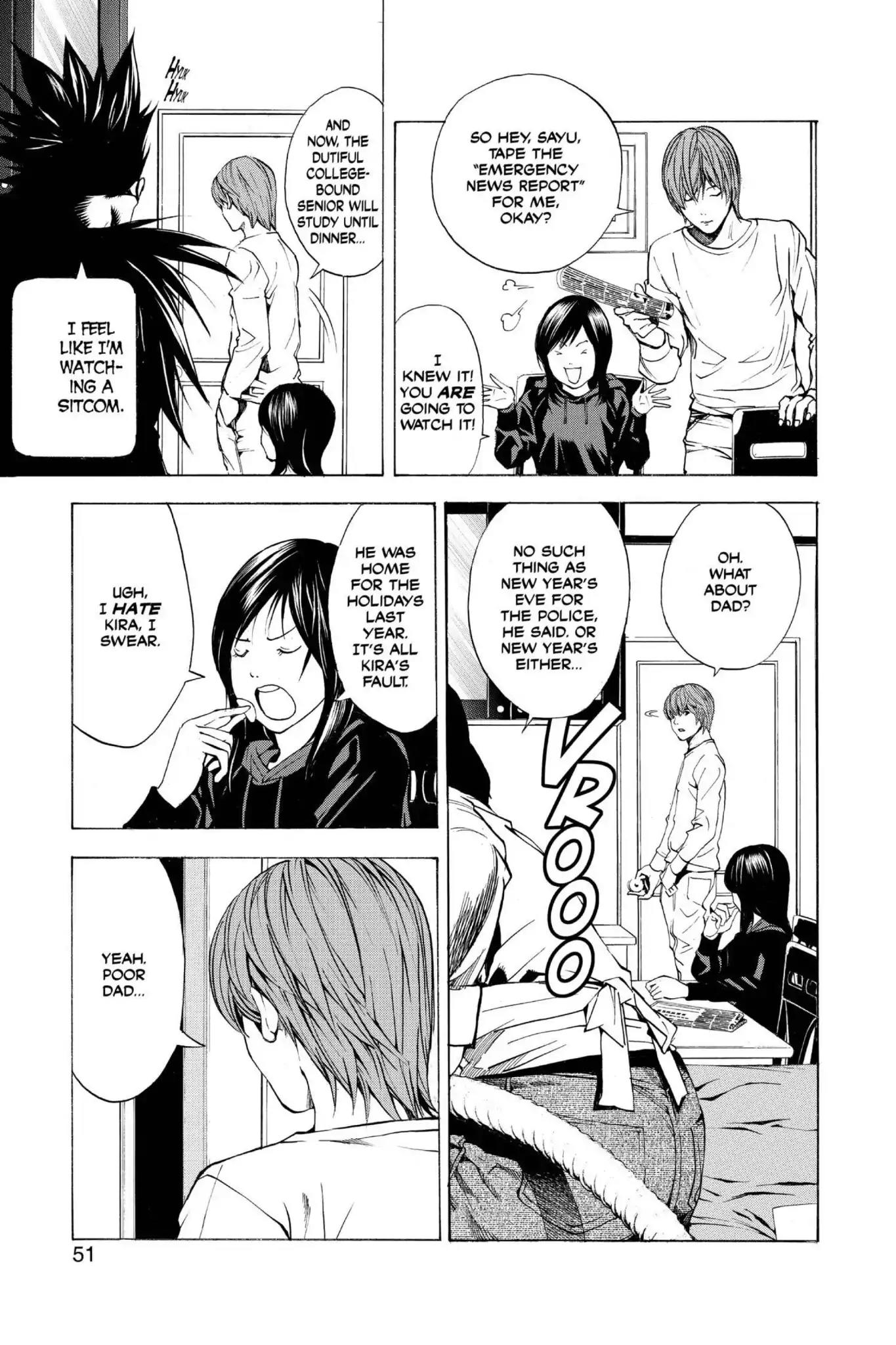 Death Note manga, chapter 10, page 5 of 24
