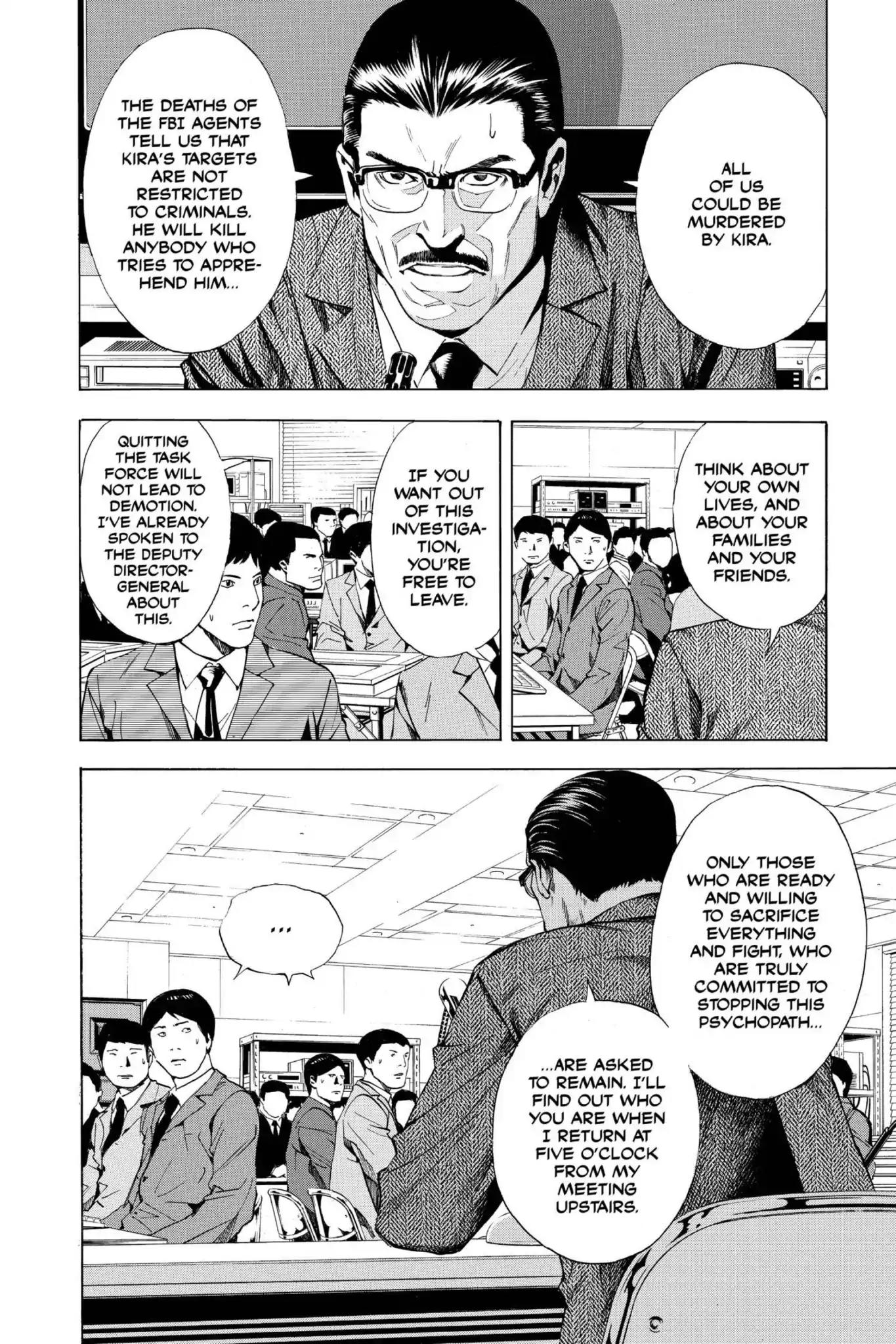Death Note manga, chapter 10, page 6 of 24