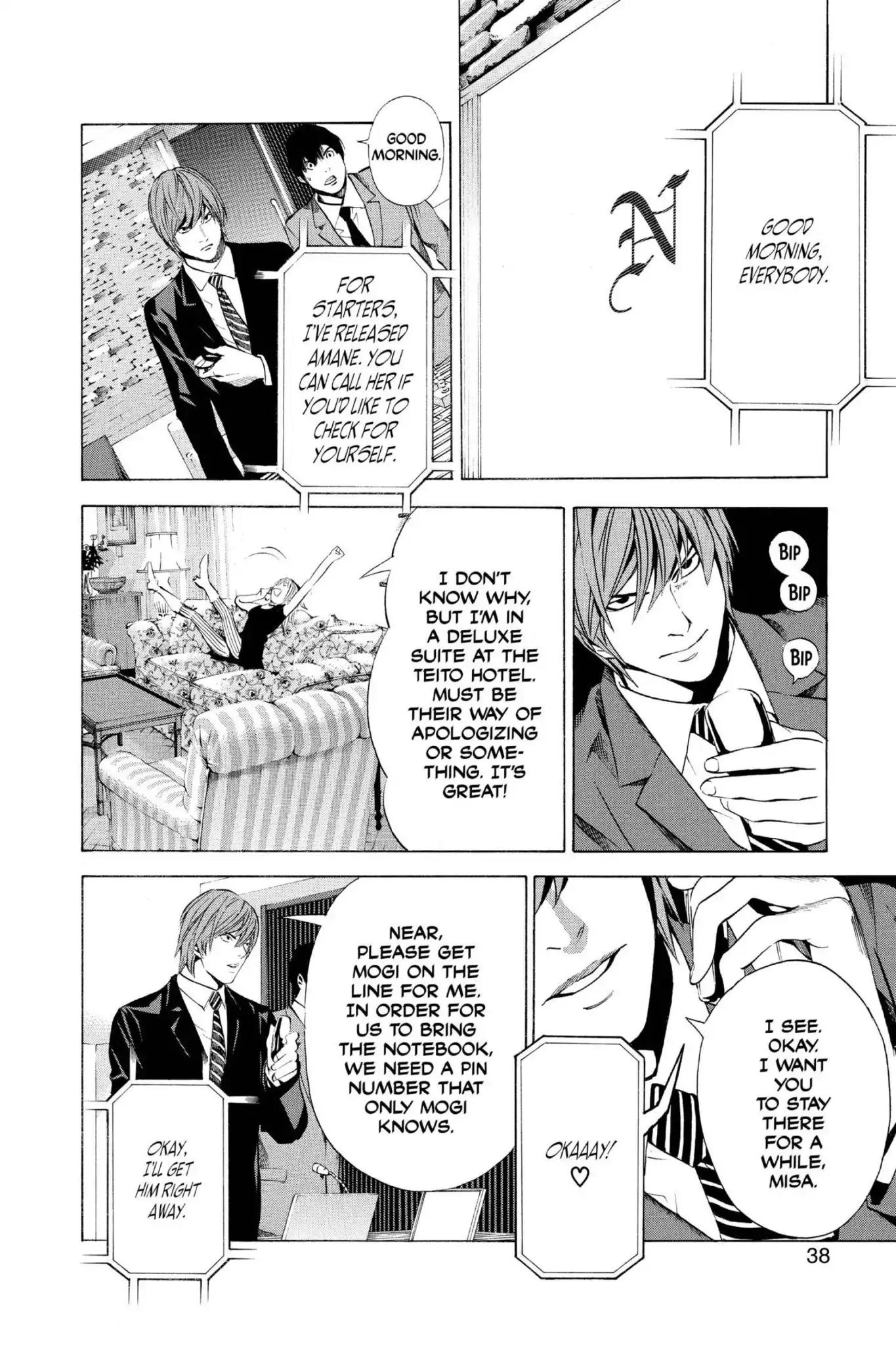 Death Note Chapter 100 page 12 - Chapter 100: Face to Face