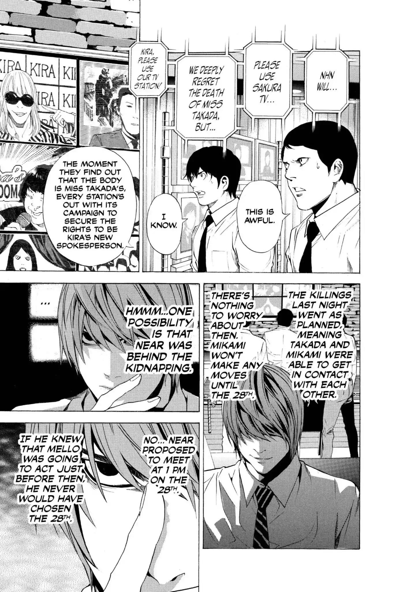 Death Note Chapter 100 page 5 - Chapter 100: Face to Face