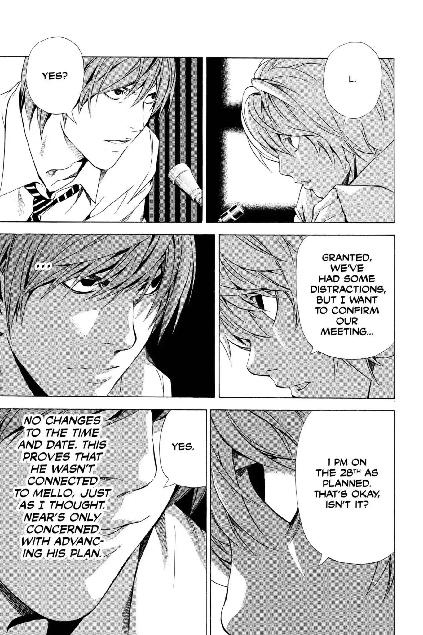 Death Note Chapter 100 page 7 - Chapter 100: Face to Face
