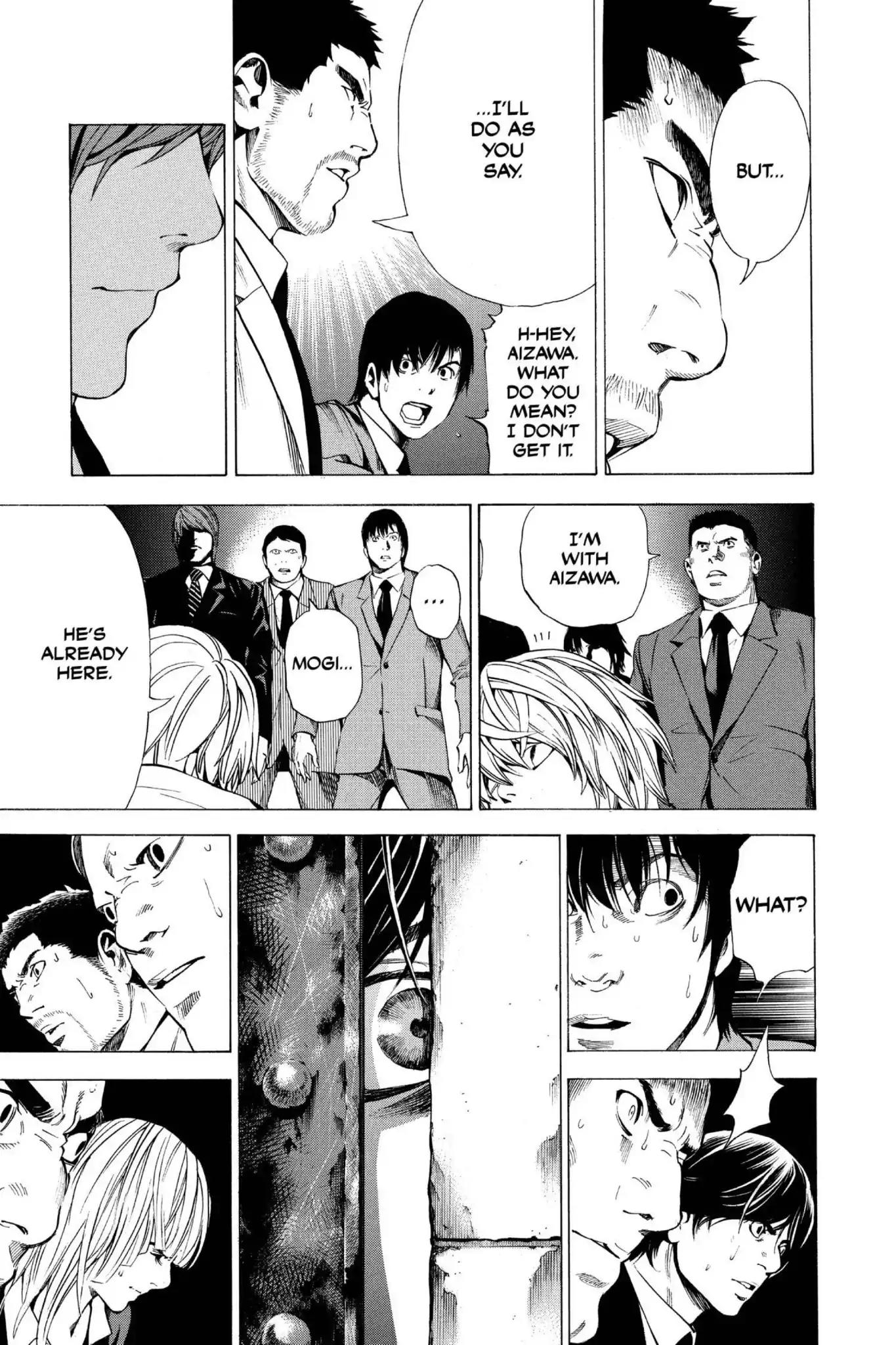 Death Note manga, chapter 101, page 15 of 20