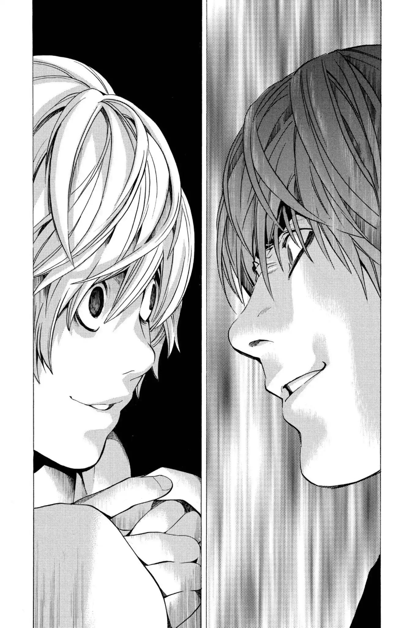 Death Note manga, chapter 101, page 19 of 20