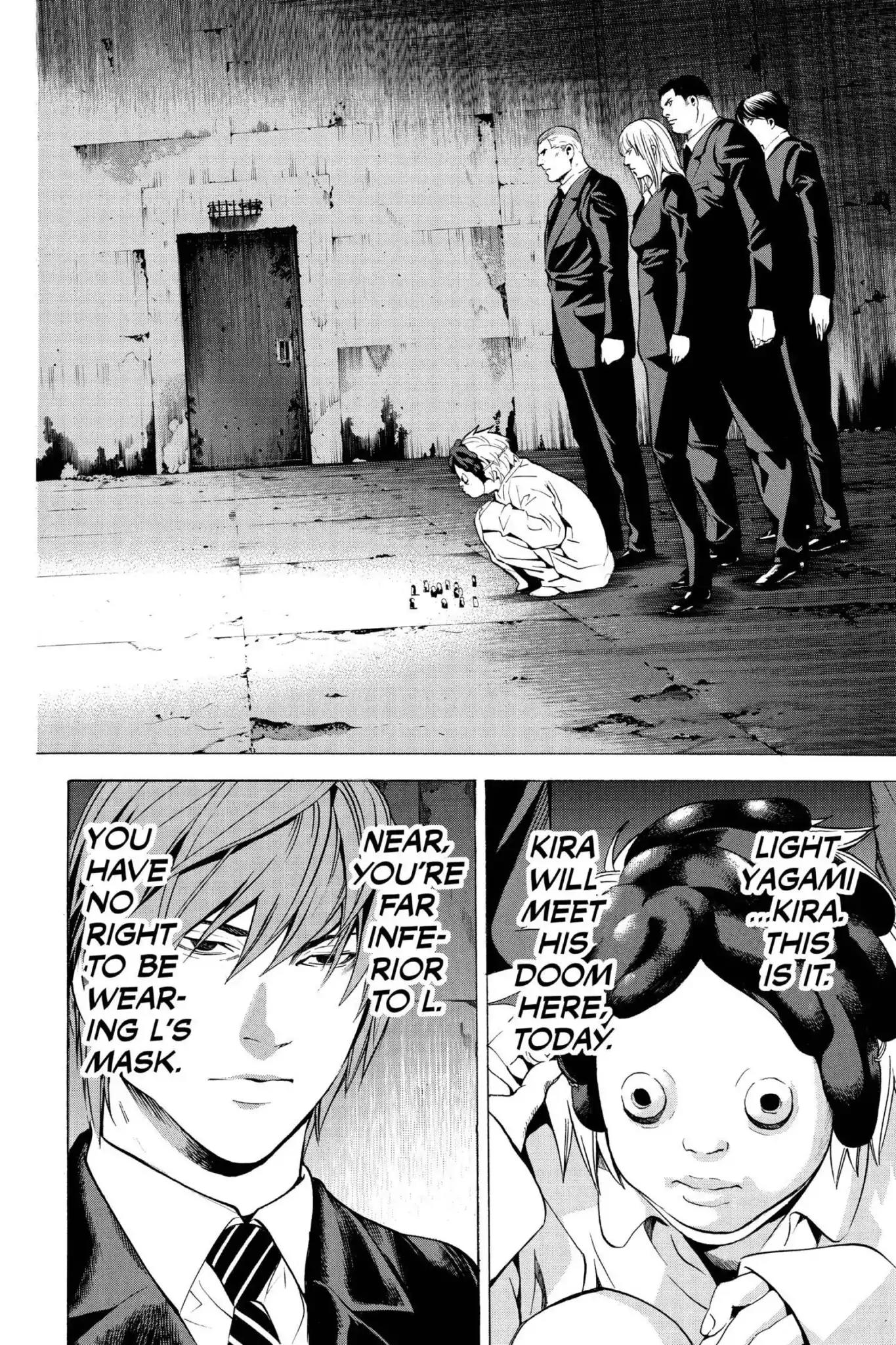 Death Note manga, chapter 101, page 2 of 20