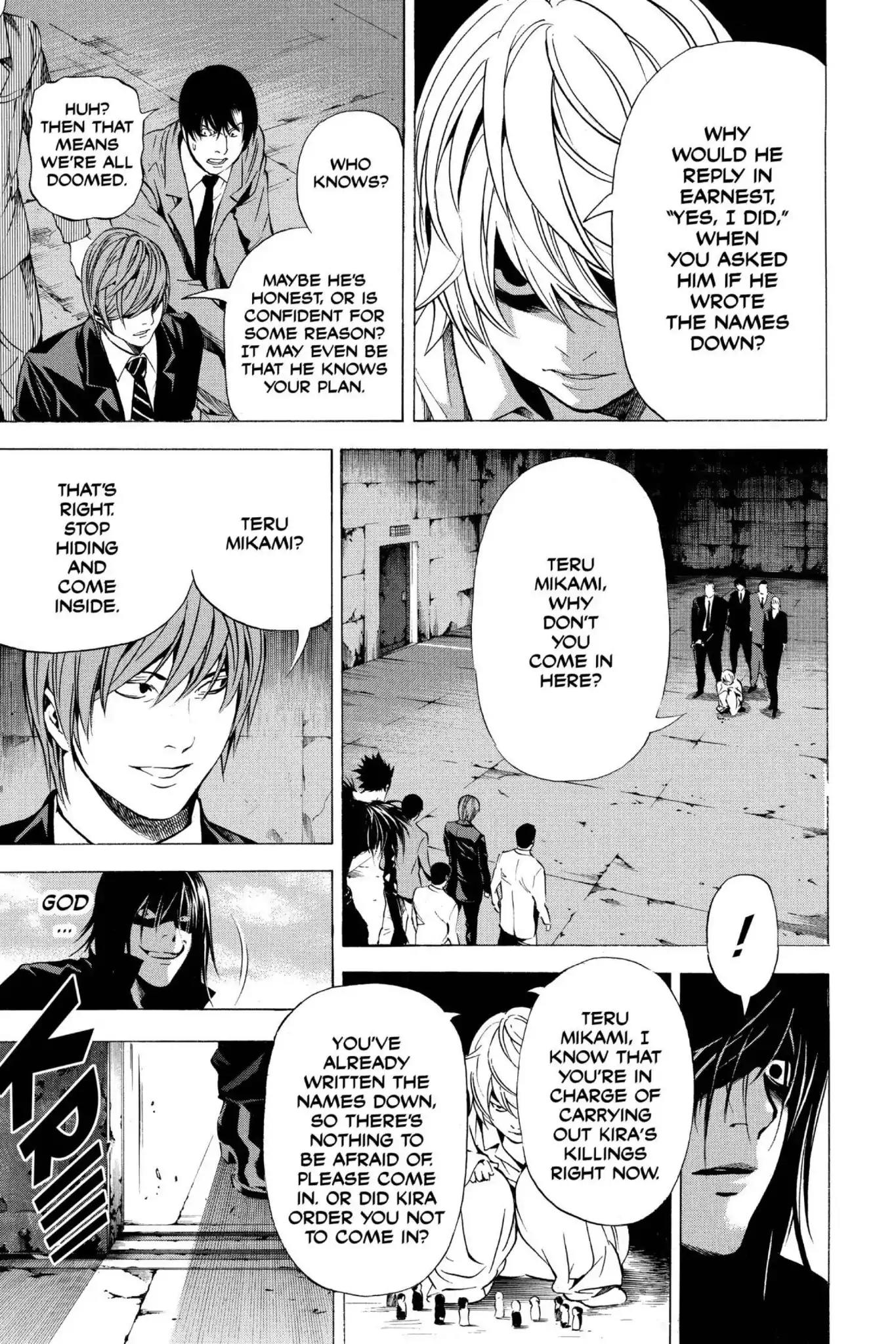 Death Note Chapter 102 page 17 - Chapter 102: Patience