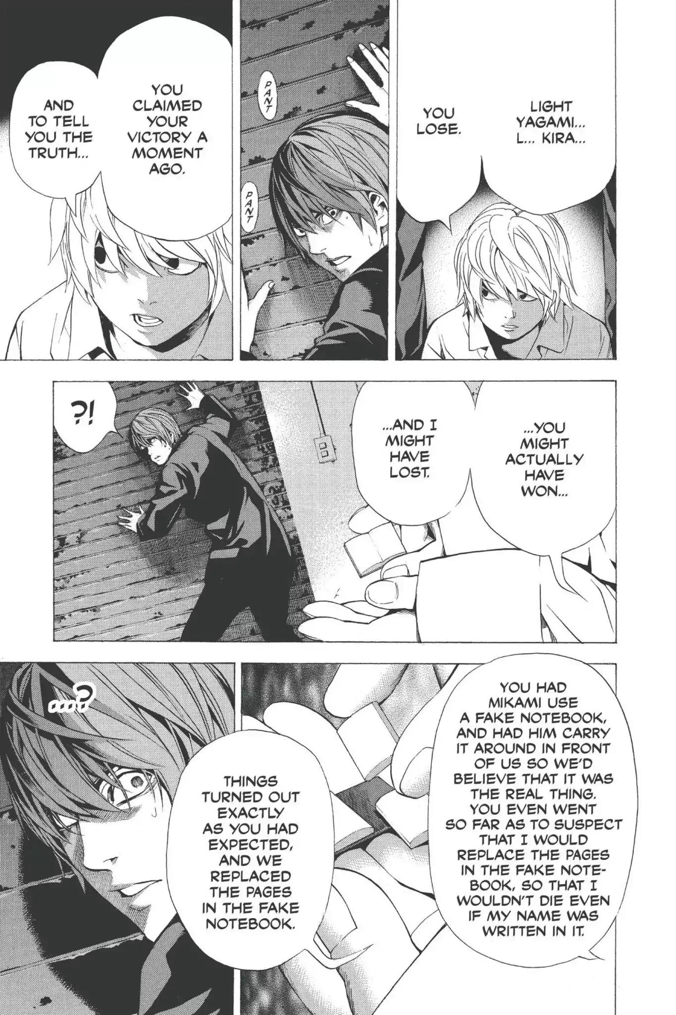 Death Note Chapter 103 page 13 - Chapter 103: Declaration