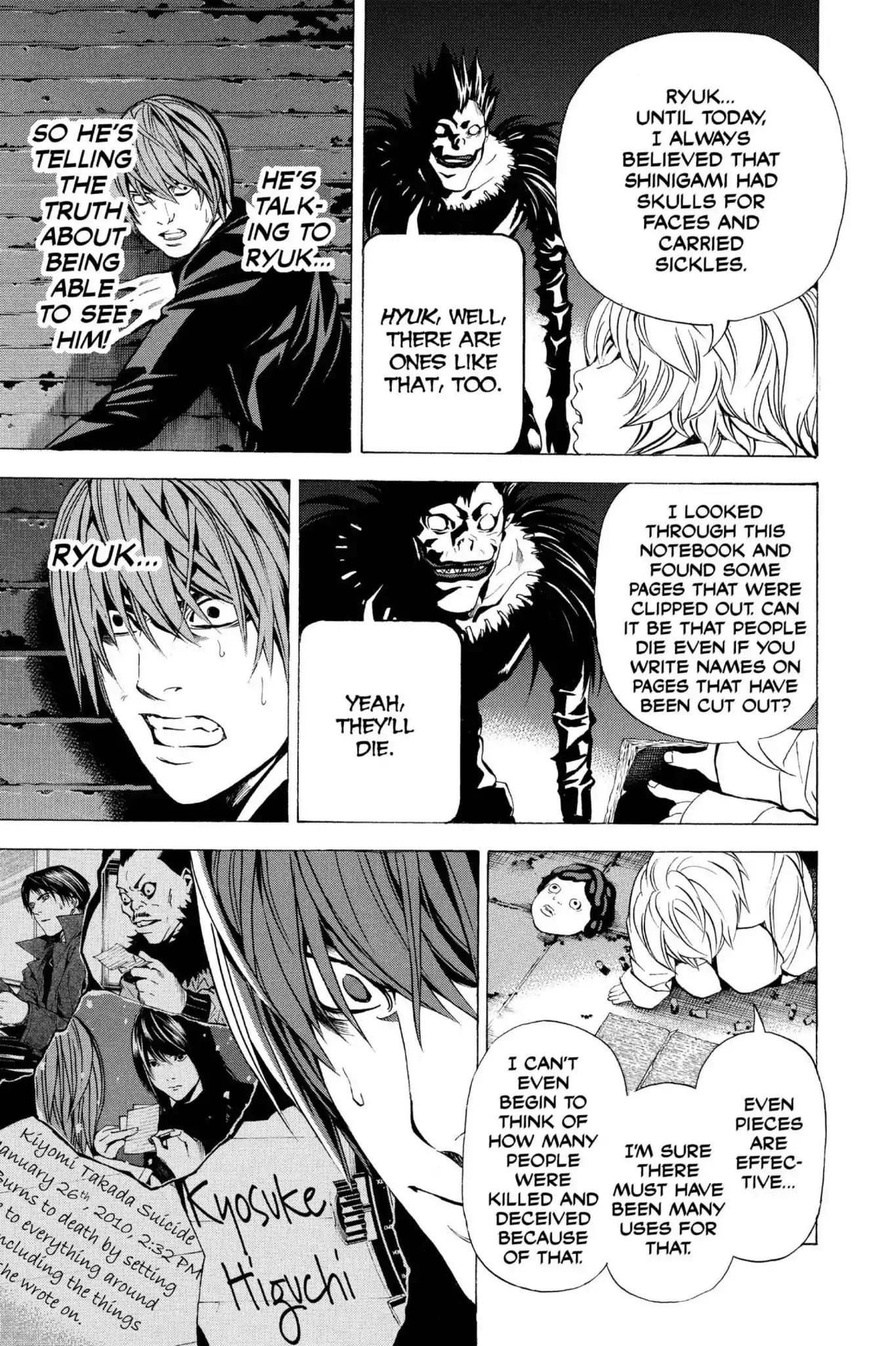 Death Note Chapter 103 page 17 - Chapter 103: Declaration