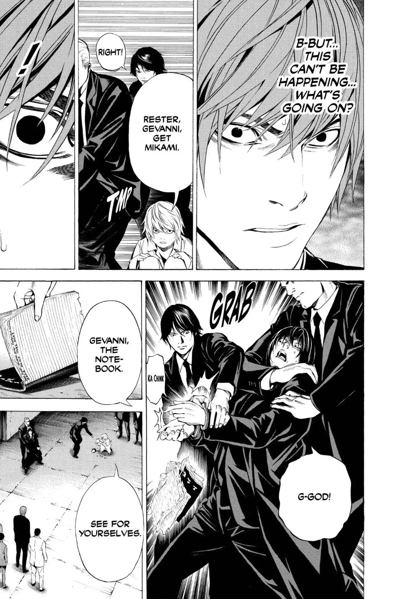 Death Note Chapter 103 page 7 - Chapter 103: Declaration