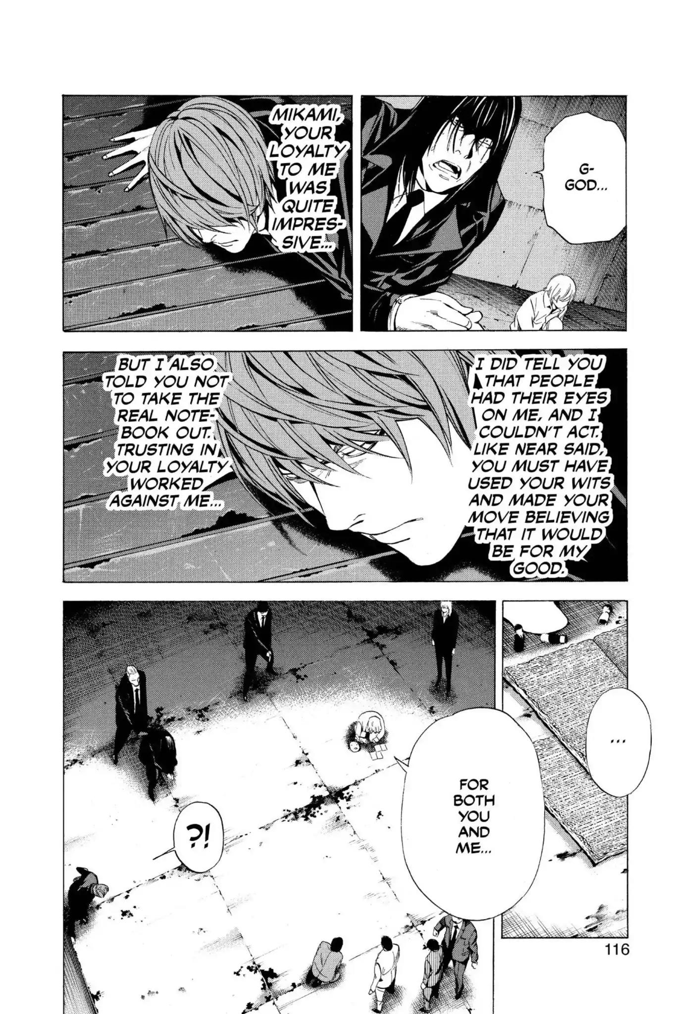 Death Note Chapter 104 page 10 - Chapter 104: The Answer