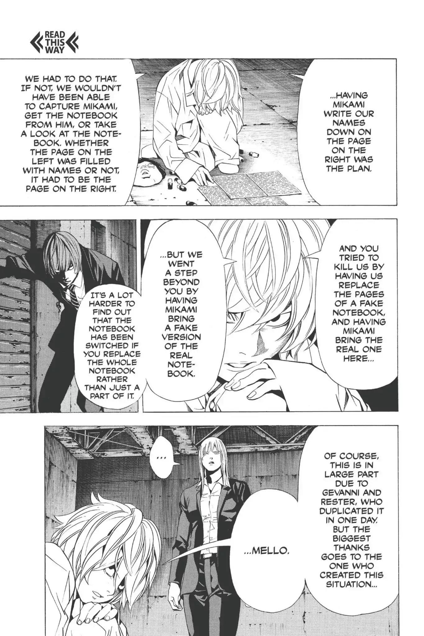Death Note Chapter 104 page 11 - Chapter 104: The Answer