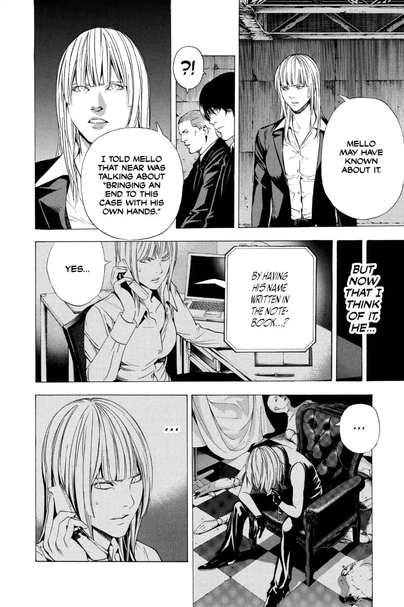 Death Note Chapter 104 page 12 - Chapter 104: The Answer
