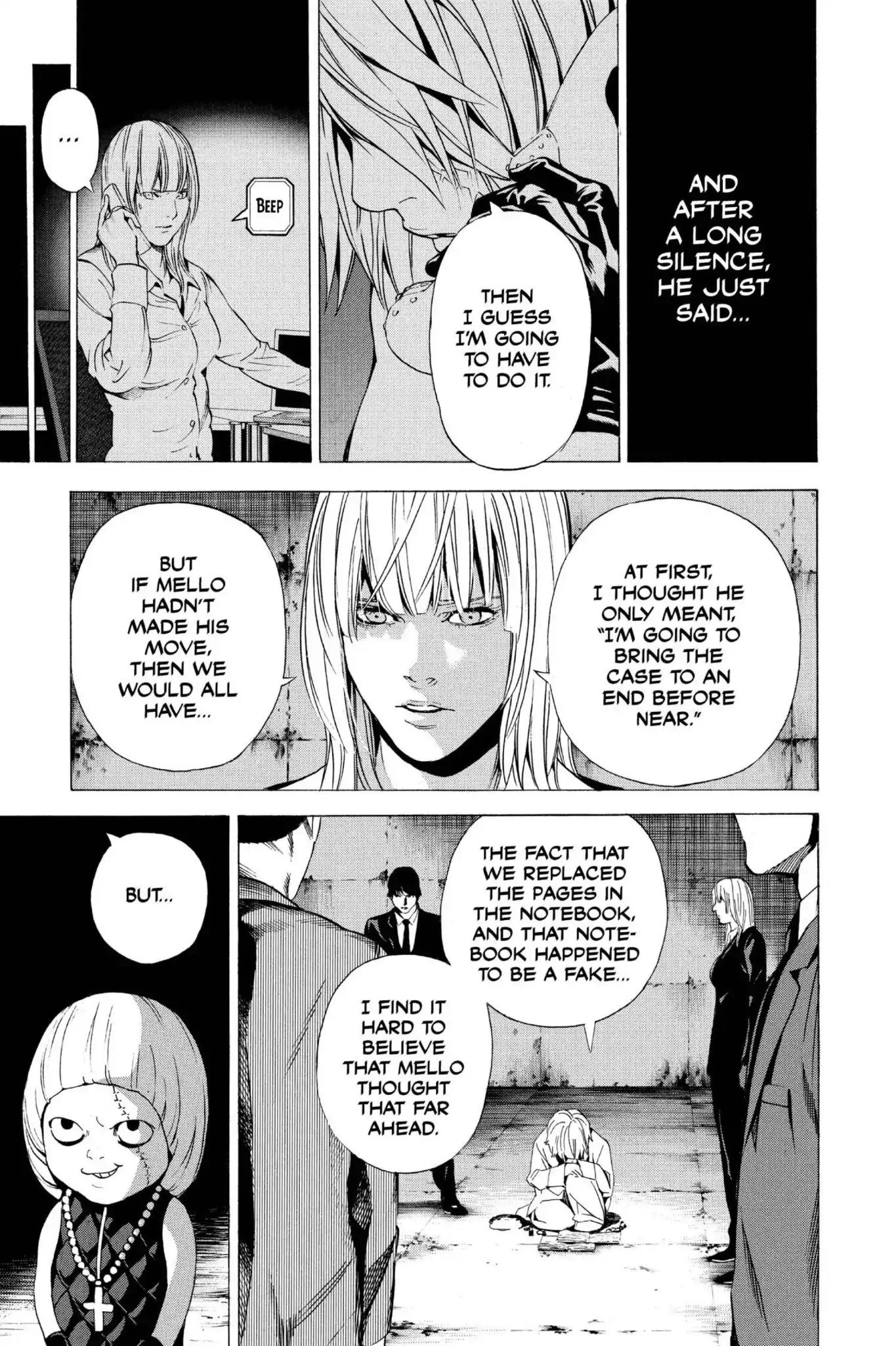 Death Note Chapter 104 page 13 - Chapter 104: The Answer