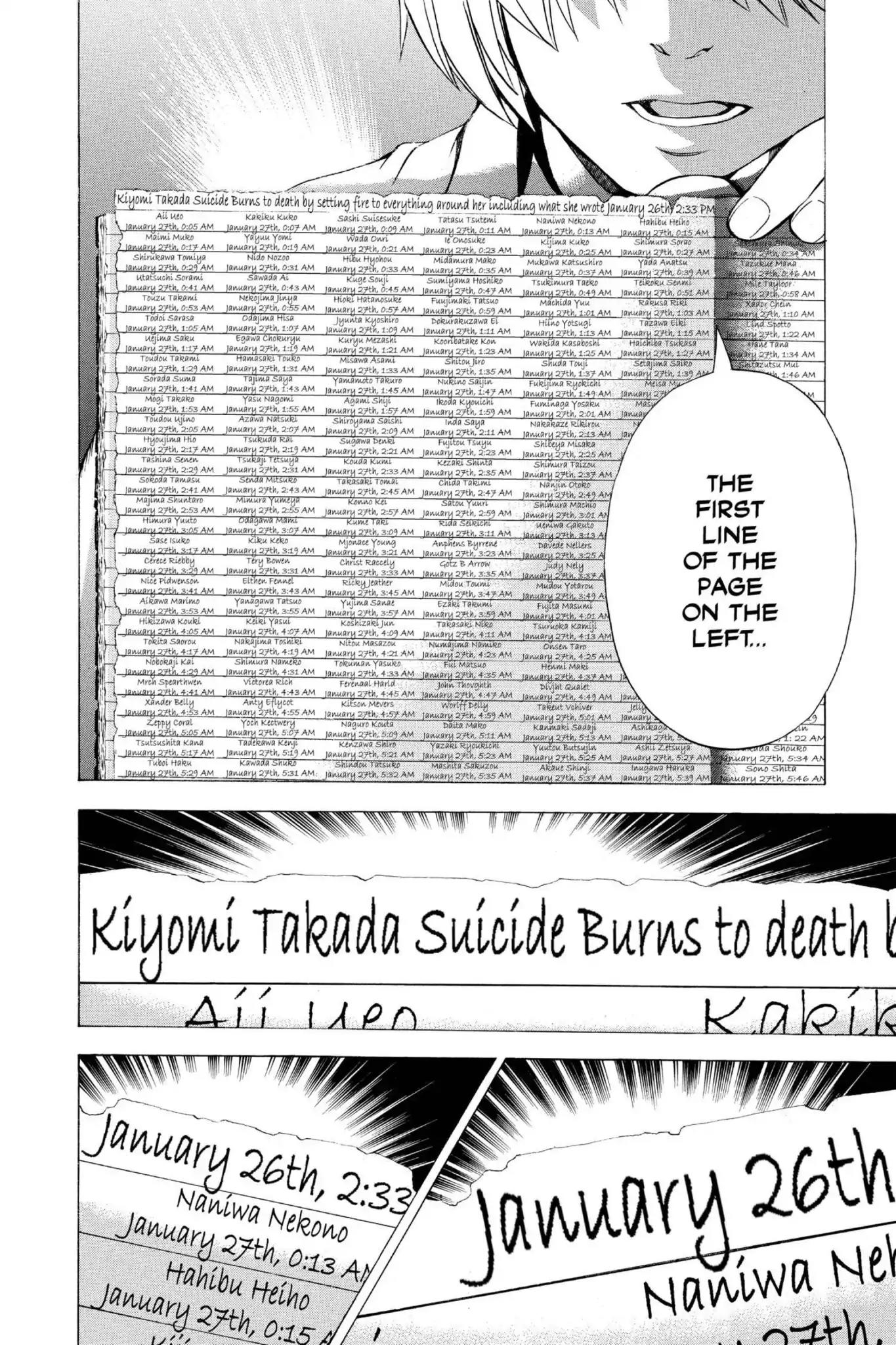 Death Note Chapter 104 page 2 - Chapter 104: The Answer