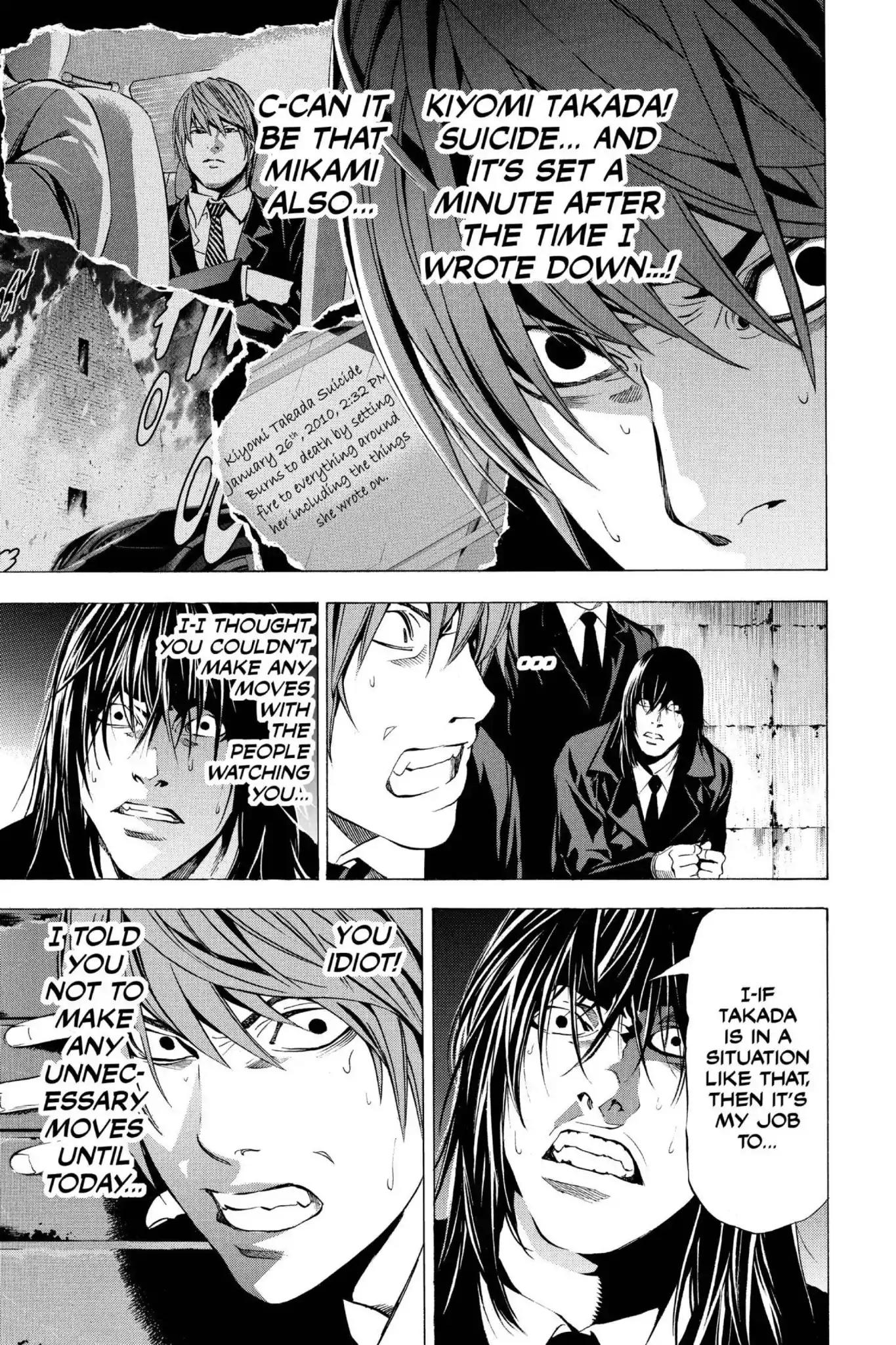 Death Note Chapter 104 page 3 - Chapter 104: The Answer