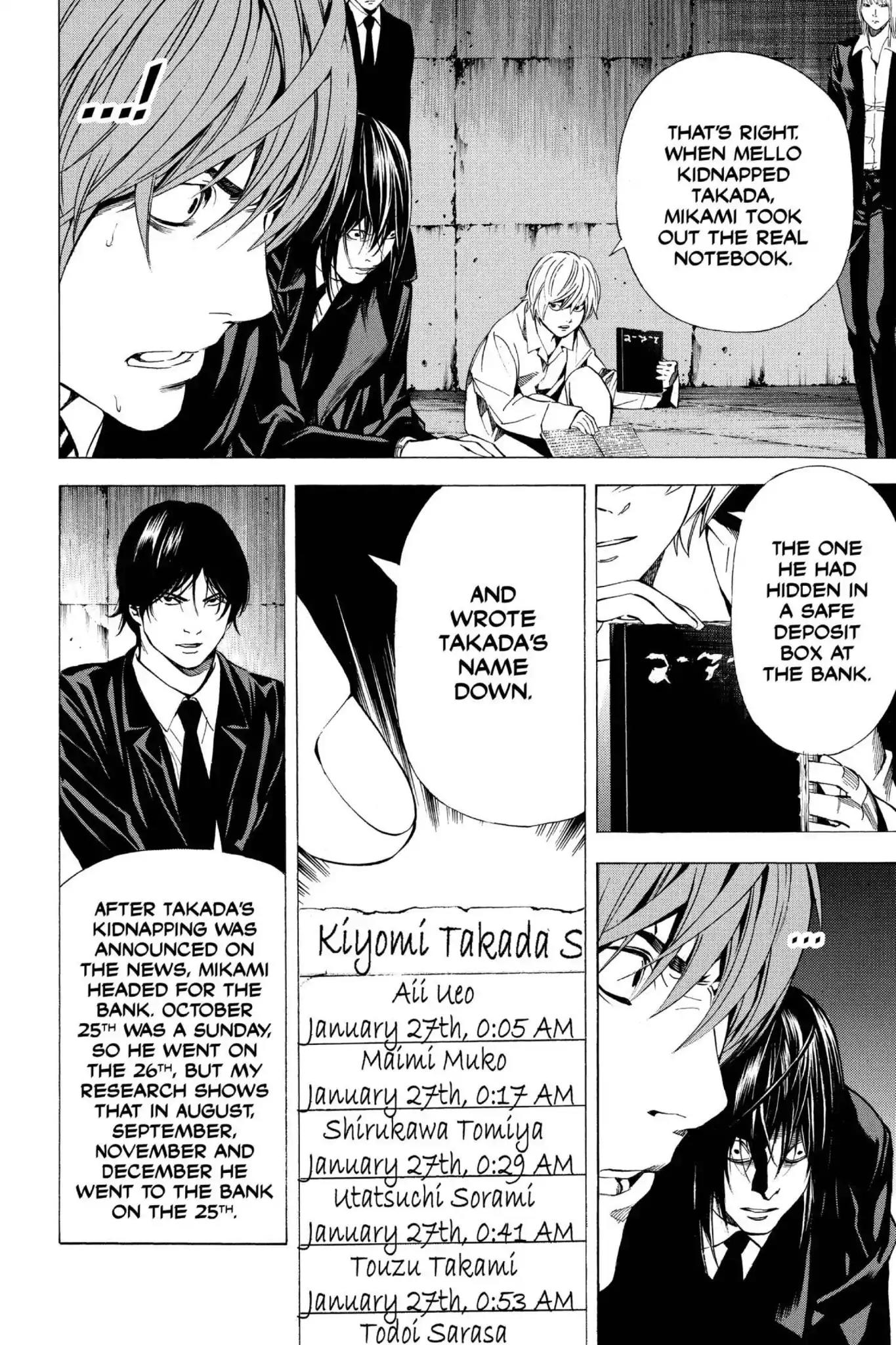 Death Note Chapter 104 page 4 - Chapter 104: The Answer