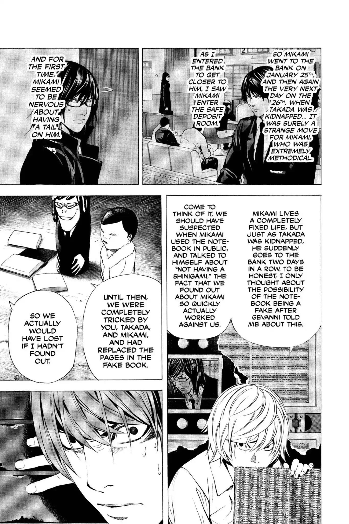 Death Note Chapter 104 page 5 - Chapter 104: The Answer