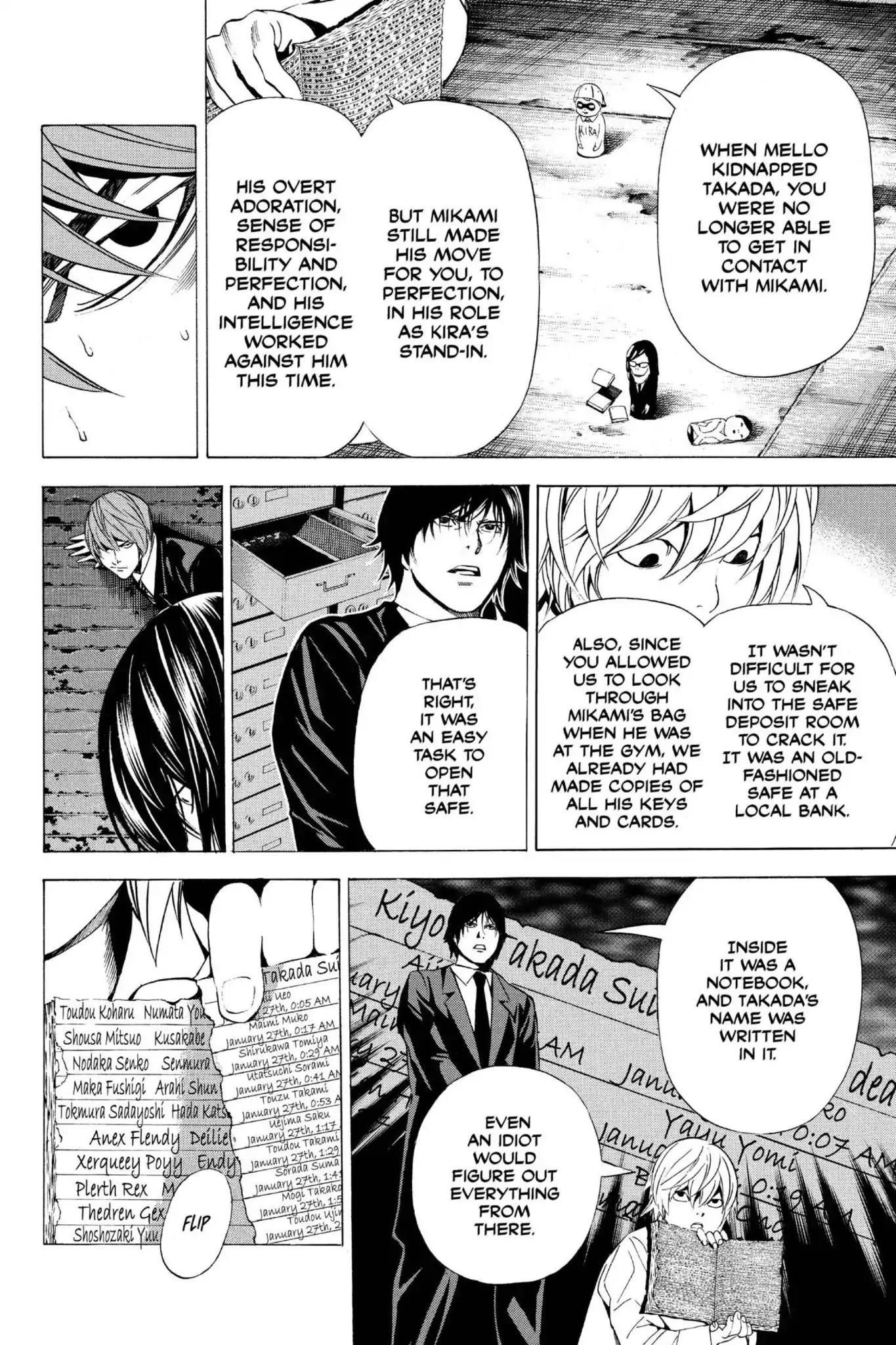 Death Note Chapter 104 page 6 - Chapter 104: The Answer