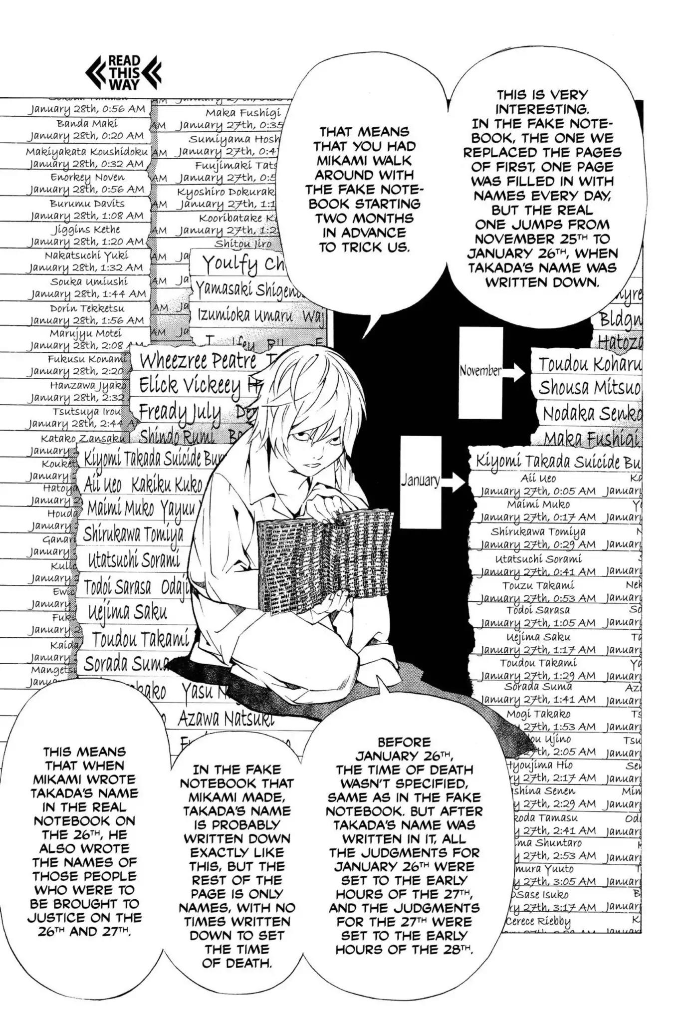 Death Note Chapter 104 page 7 - Chapter 104: The Answer