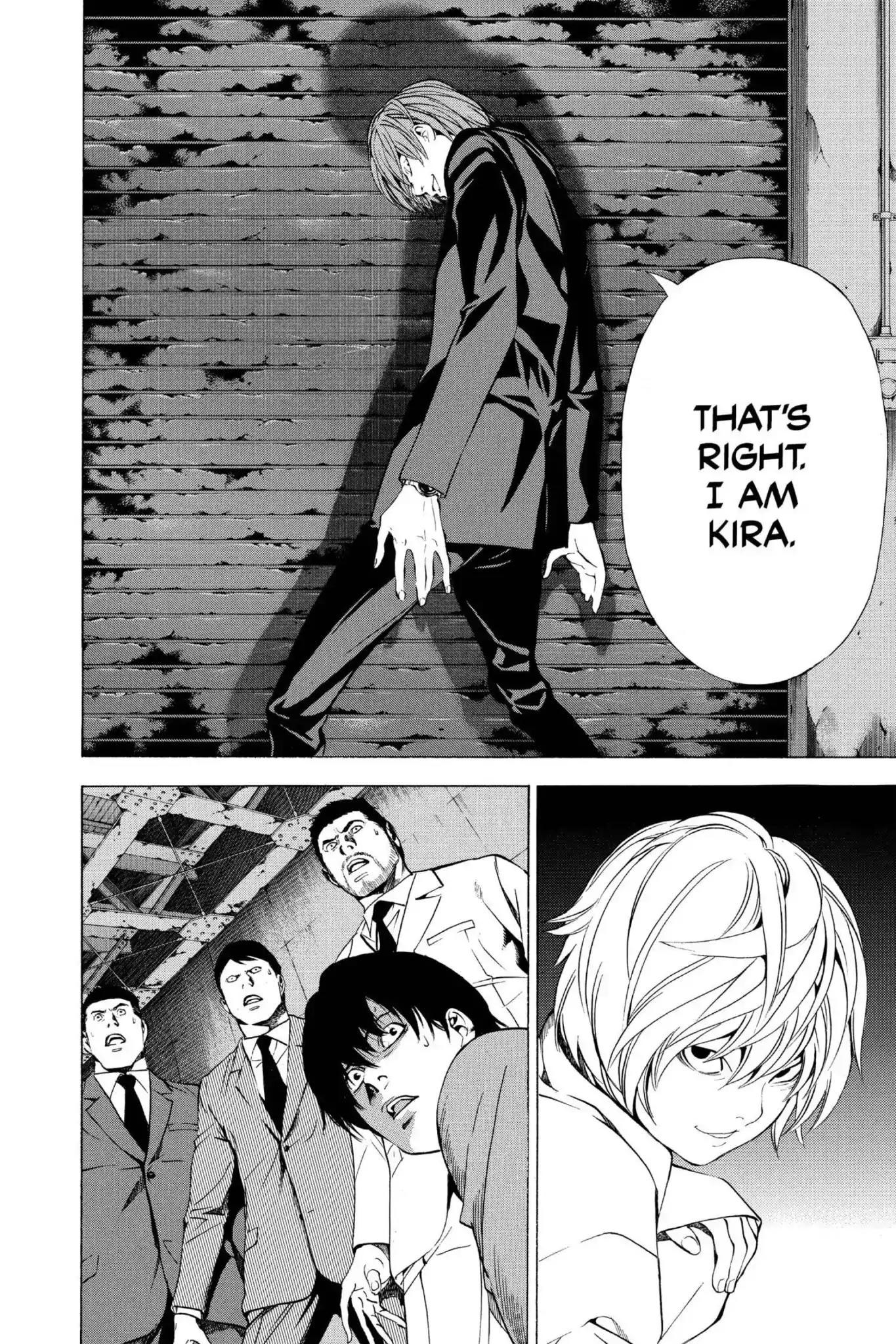 Death Note manga, chapter 105, page 2 of 20