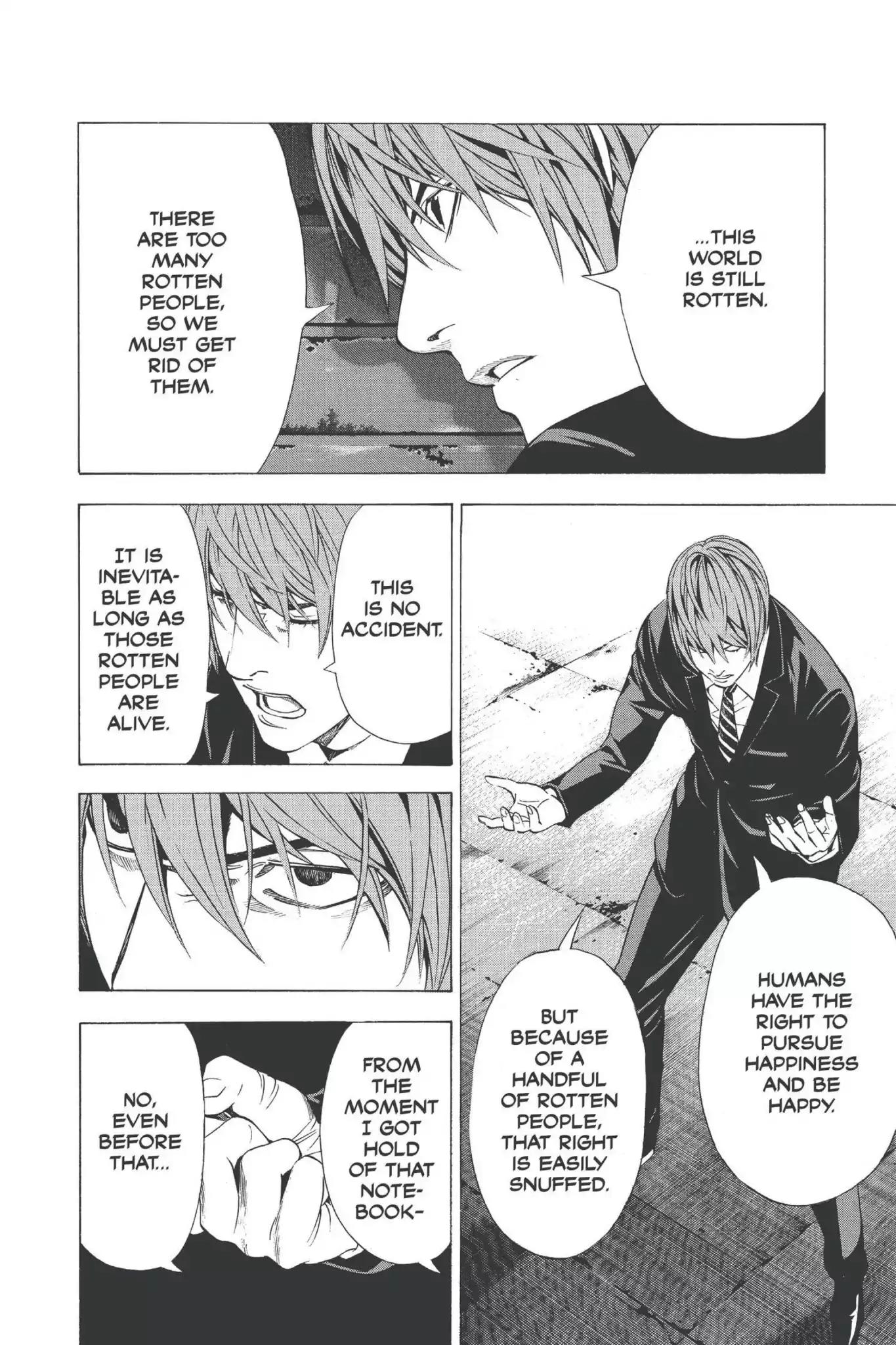 Death Note manga, chapter 105, page 6 of 20
