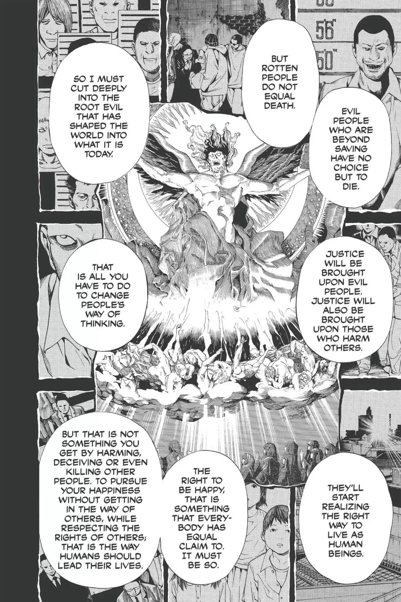 Death Note manga, chapter 105, page 8 of 20
