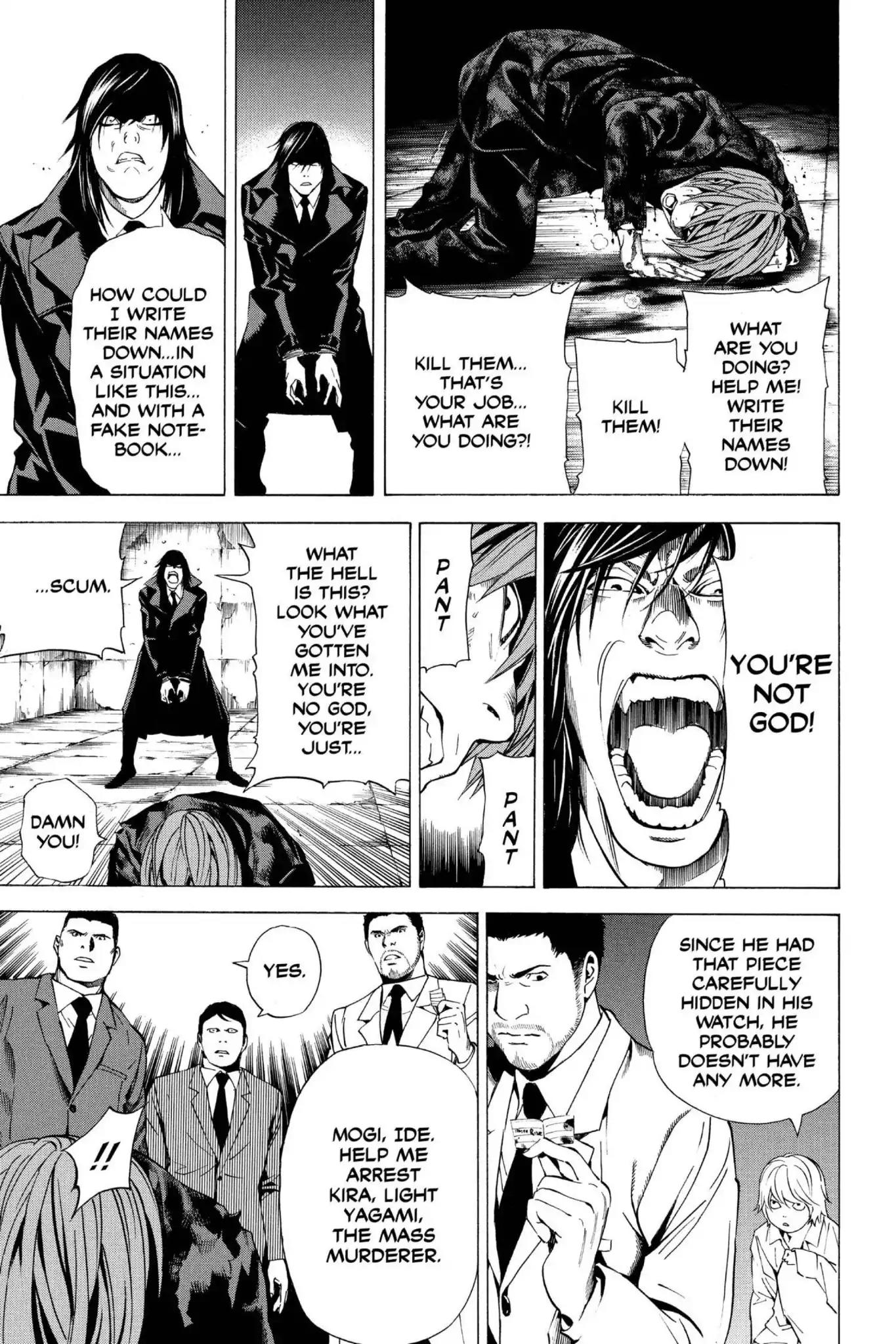 Death Note Chapter 106 page 17 - Chapter 106: Intent to Kill