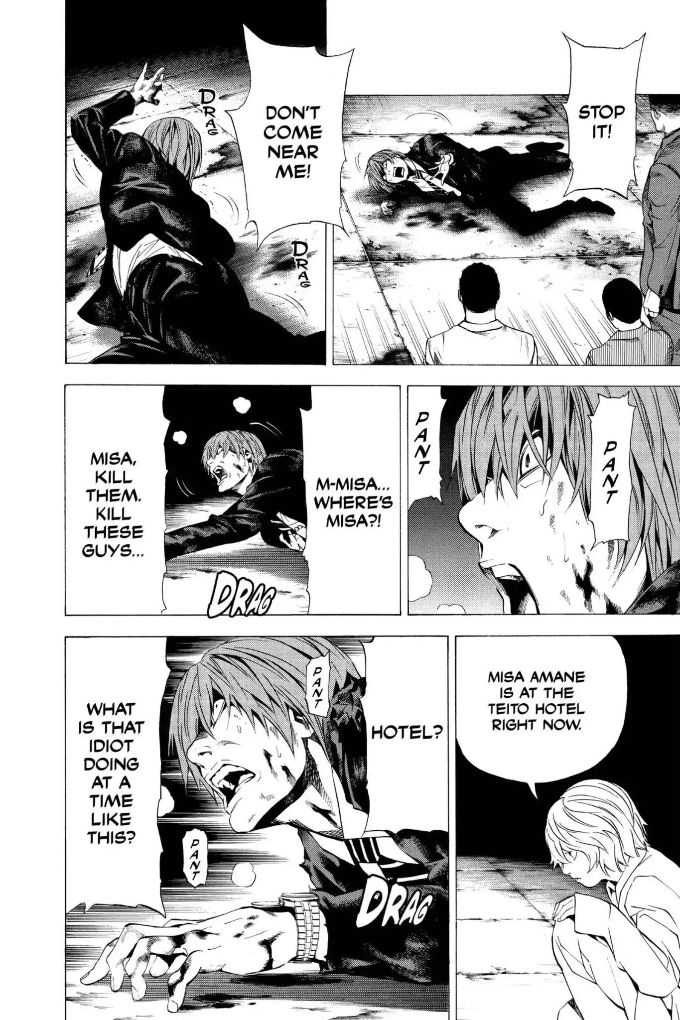 Death Note Chapter 106 page 18 - Chapter 106: Intent to Kill