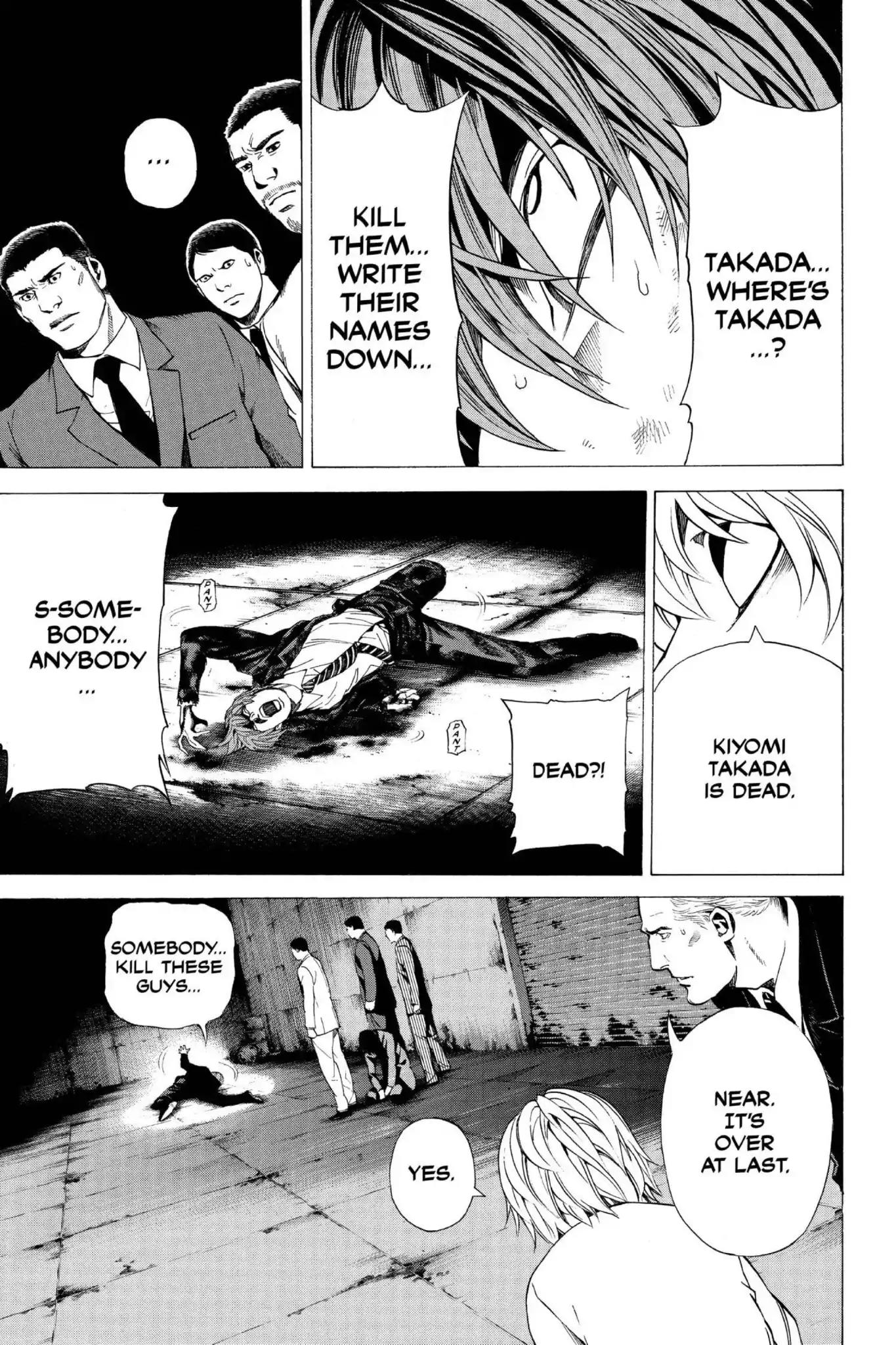 Death Note Chapter 106 page 19 - Chapter 106: Intent to Kill