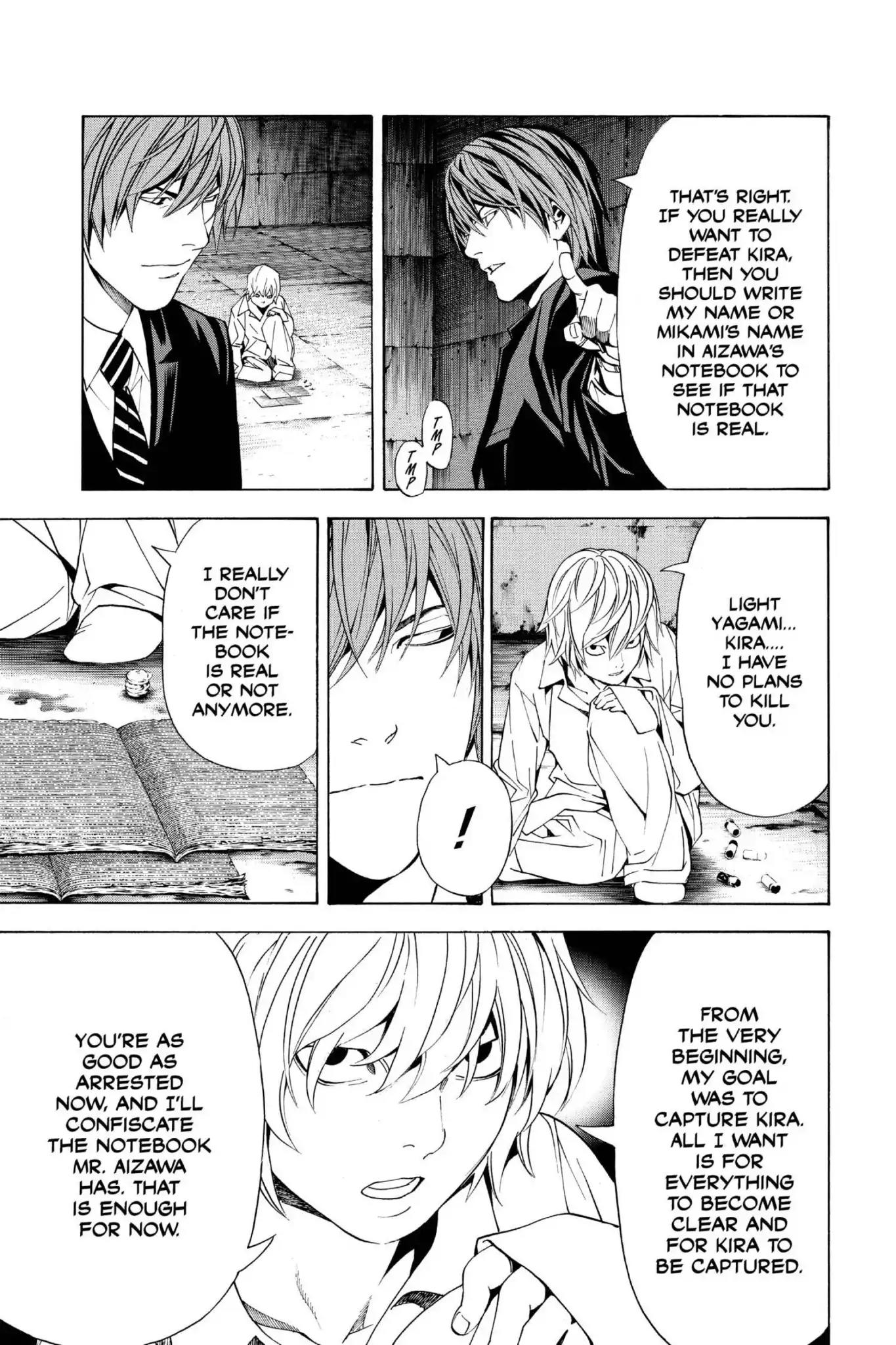 Death Note Chapter 106 page 5 - Chapter 106: Intent to Kill