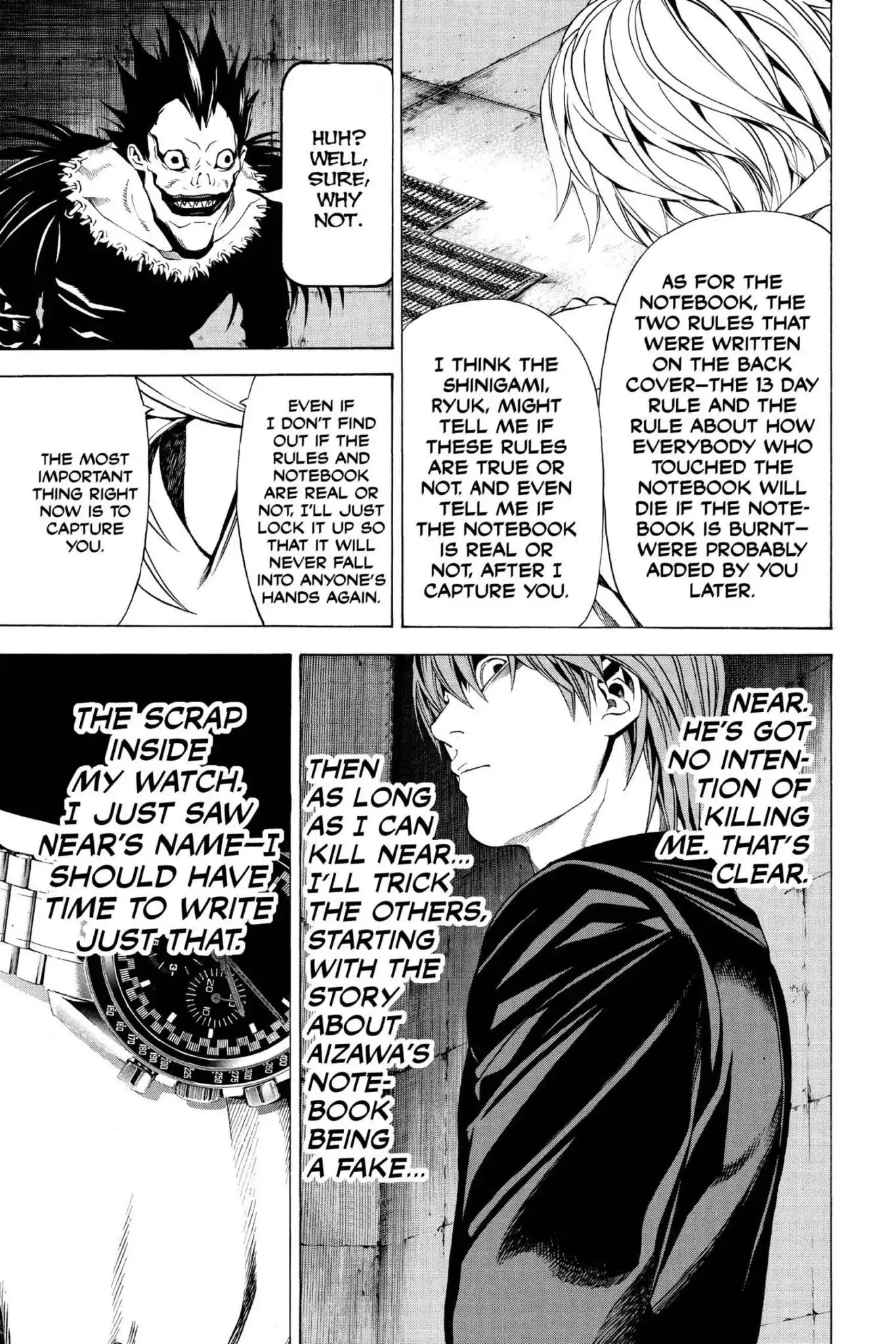 Death Note Chapter 106 page 7 - Chapter 106: Intent to Kill