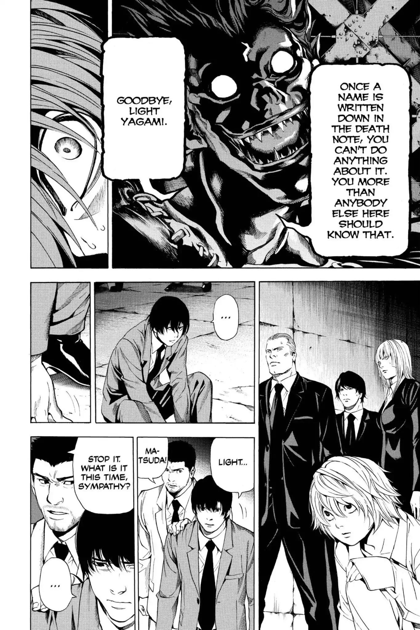 Death Note Chapter 107 page 12 - Chapter 107: Curtain