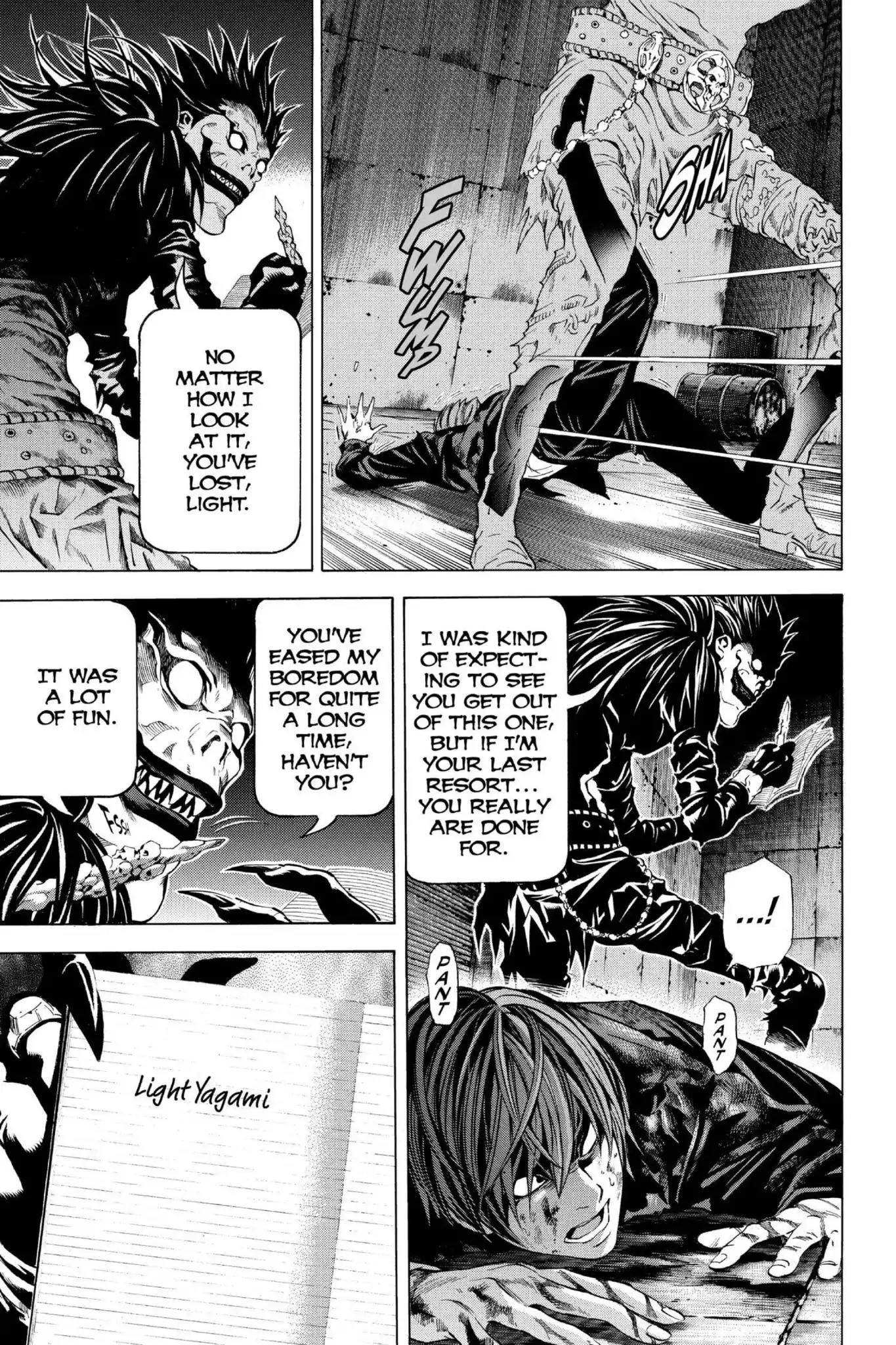 Death Note Chapter 107 page 9 - Chapter 107: Curtain