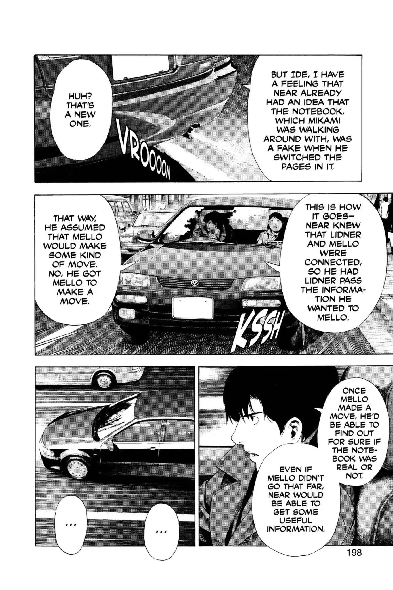 Death Note manga, chapter 108, page 10 of 24