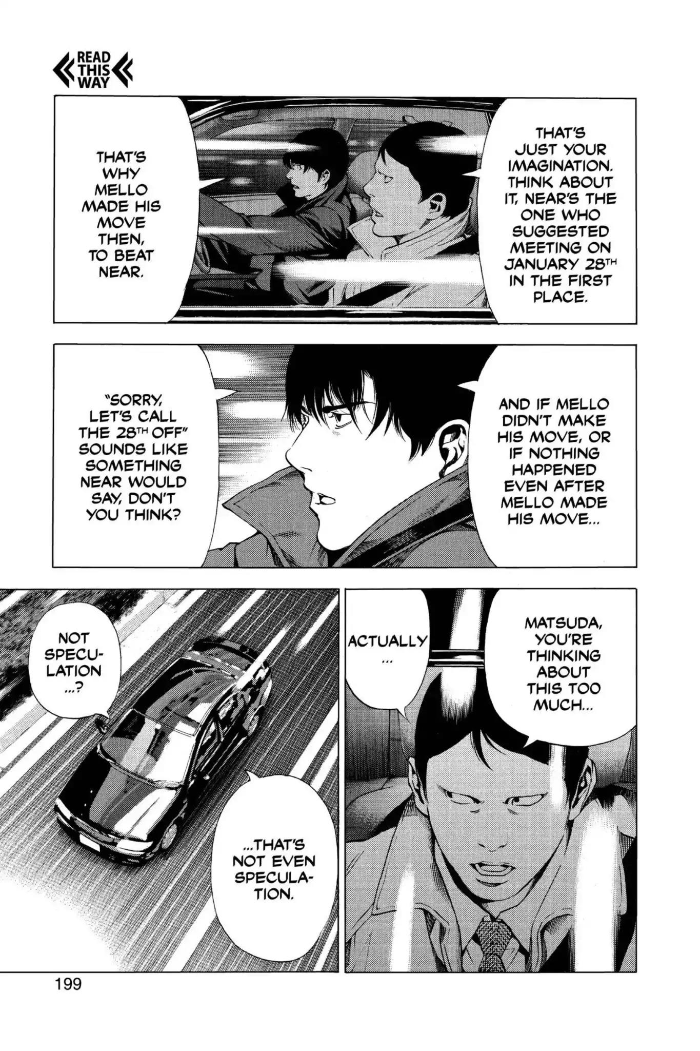 Death Note manga, chapter 108, page 11 of 24