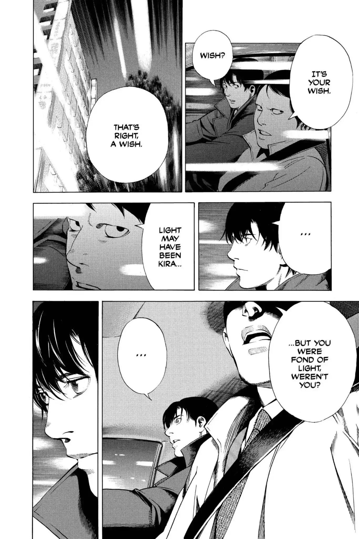 Death Note manga, chapter 108, page 12 of 24