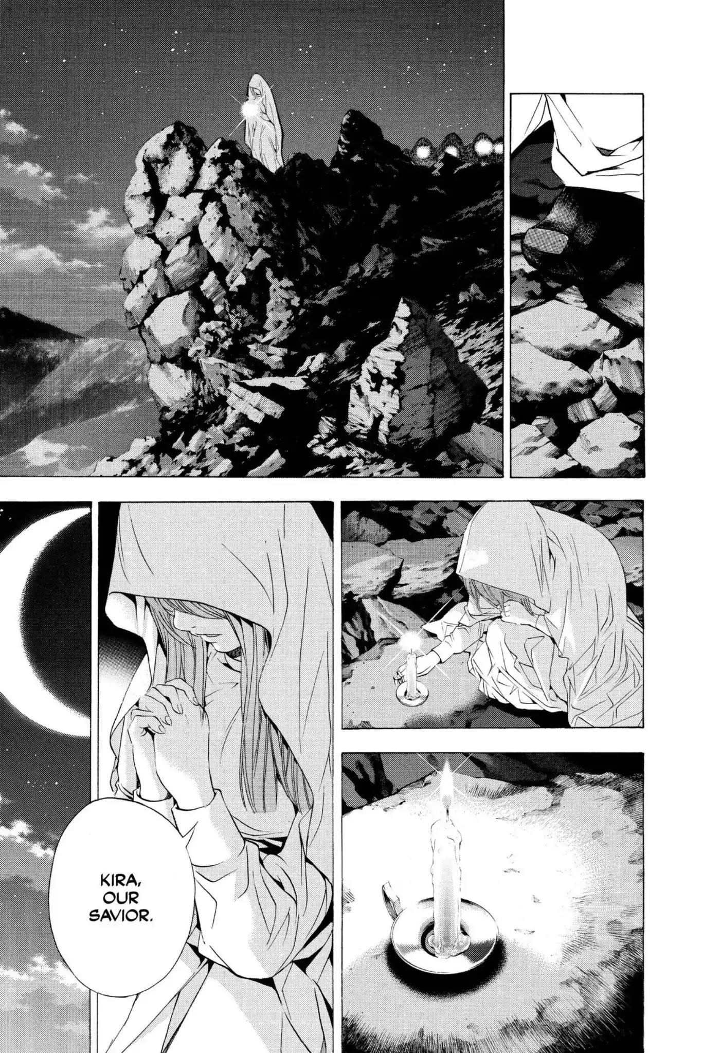 Death Note manga, chapter 108, page 19 of 24