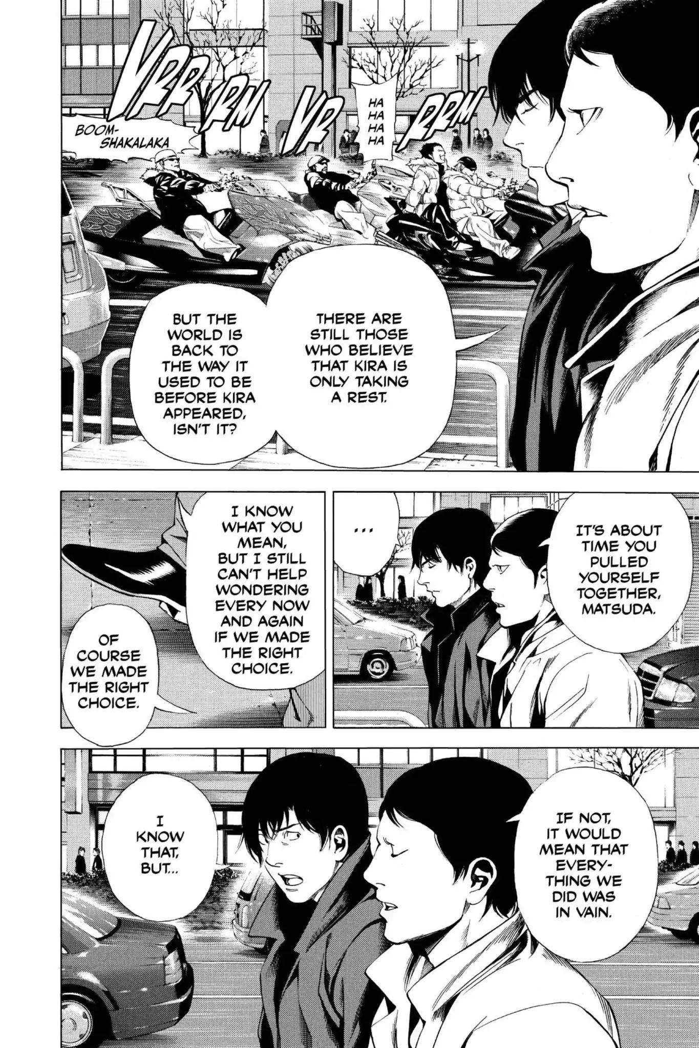 Death Note manga, chapter 108, page 4 of 24