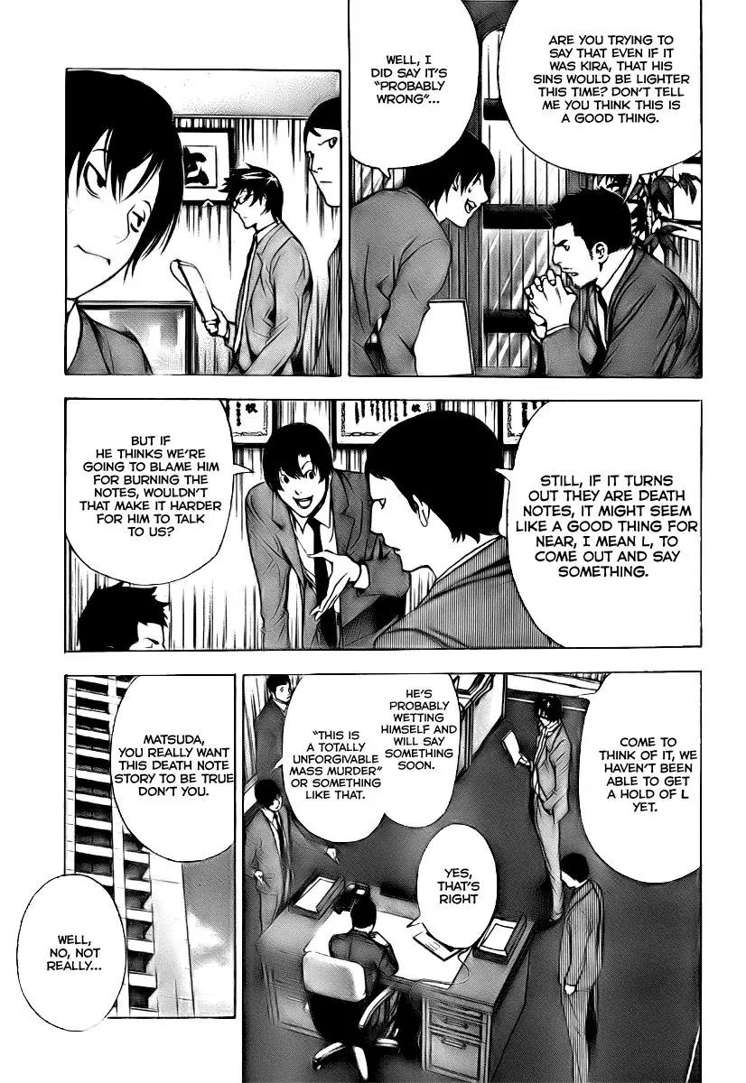 Death Note manga, chapter 109, page 10 of 46