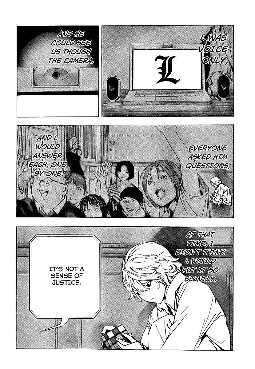 Death Note manga, chapter 109, page 19 of 46
