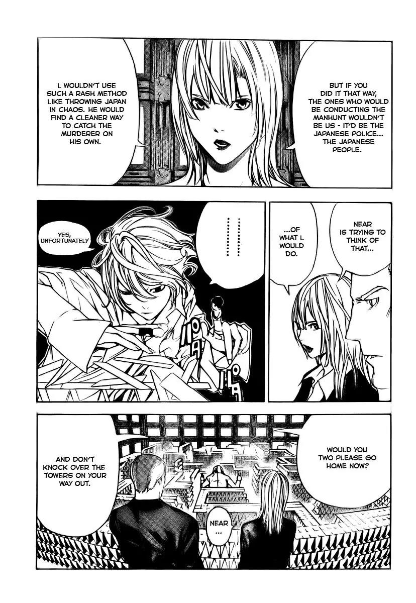 Death Note manga, chapter 109, page 24 of 46