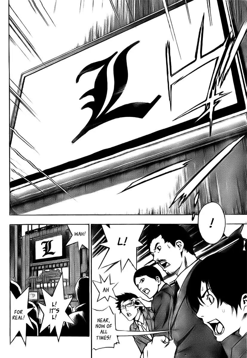 Death Note manga, chapter 109, page 35 of 46