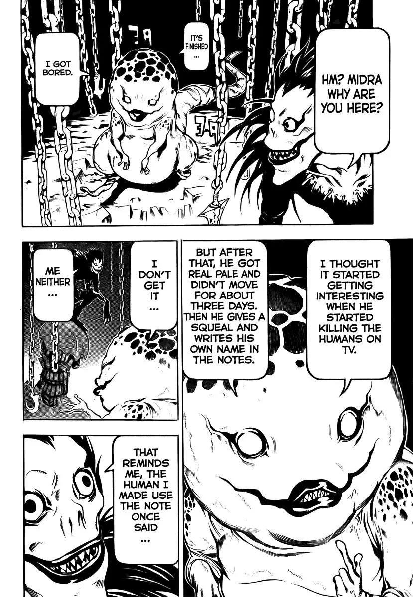 Death Note manga, chapter 109, page 43 of 46