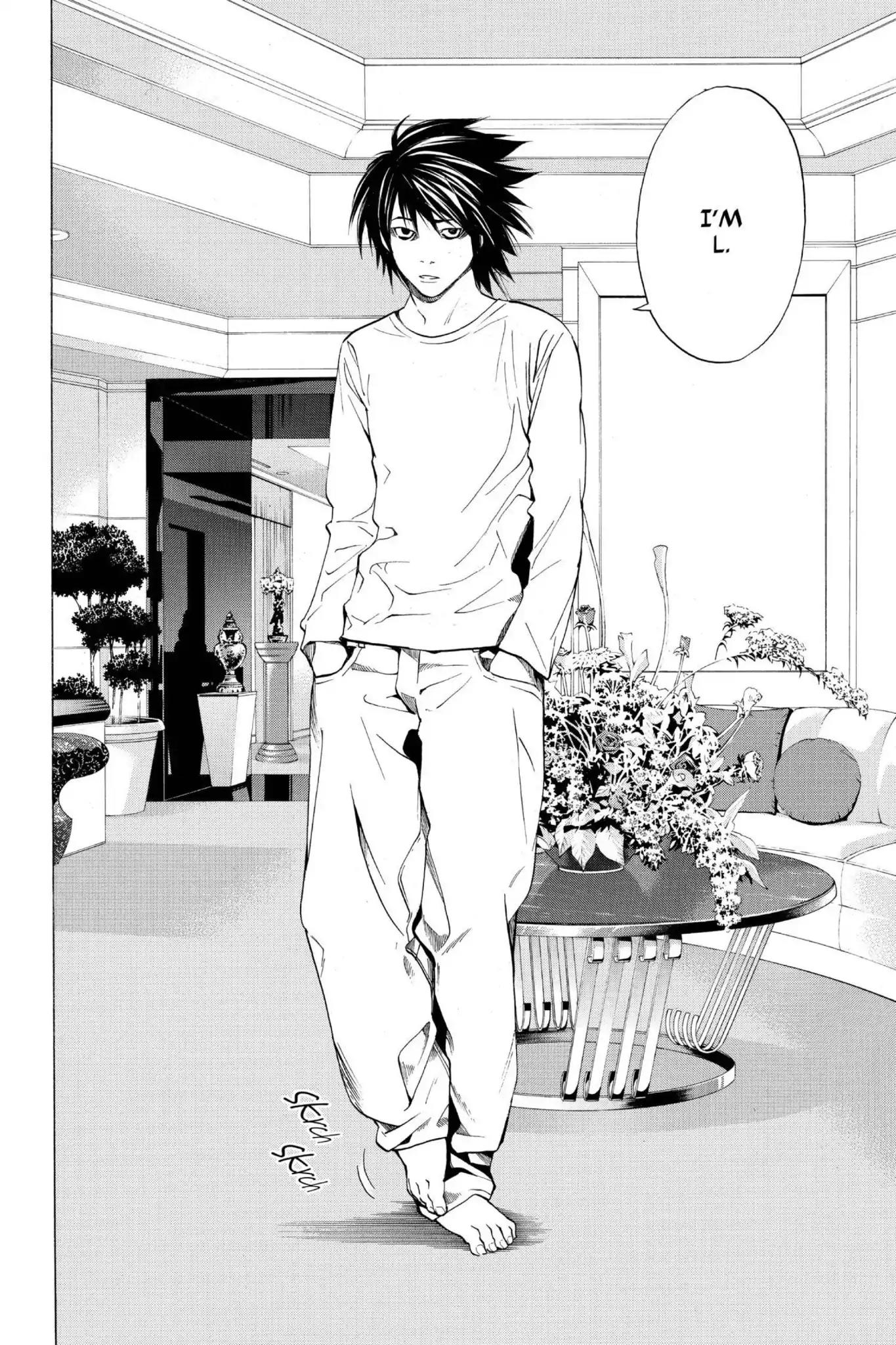 Death Note manga, chapter 11, page 2 of 22