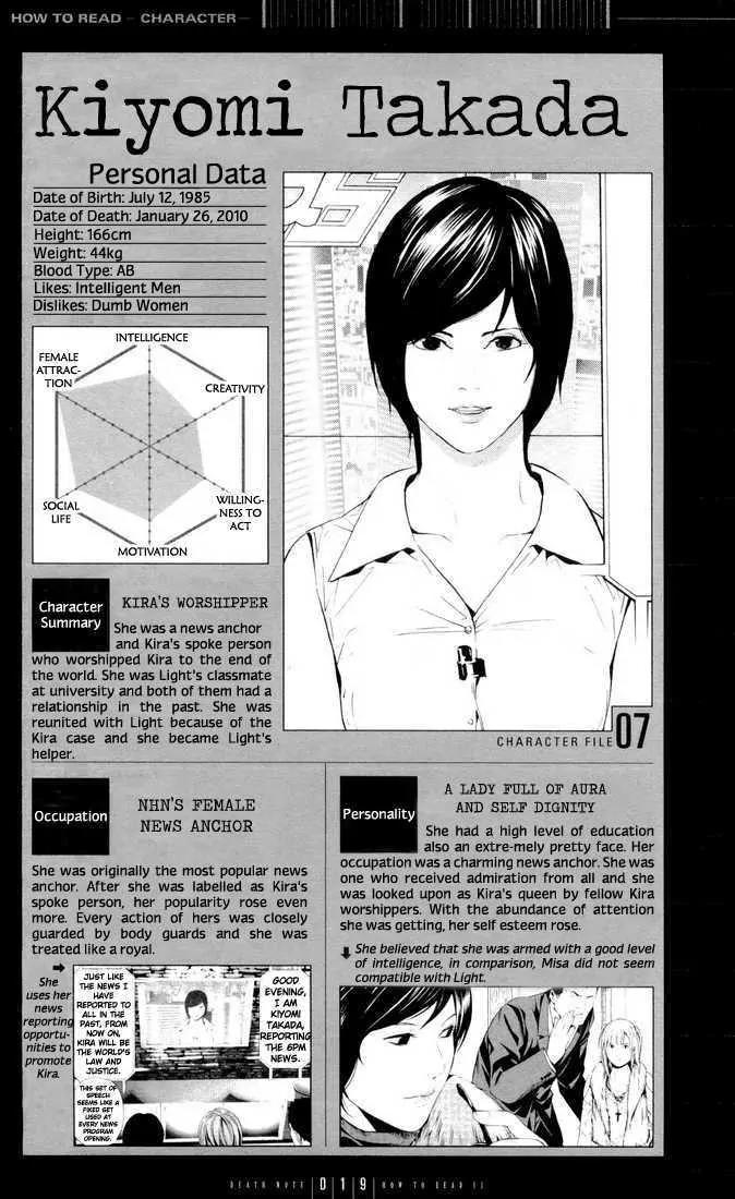 Death Note manga, chapter 110, page 19 of 57